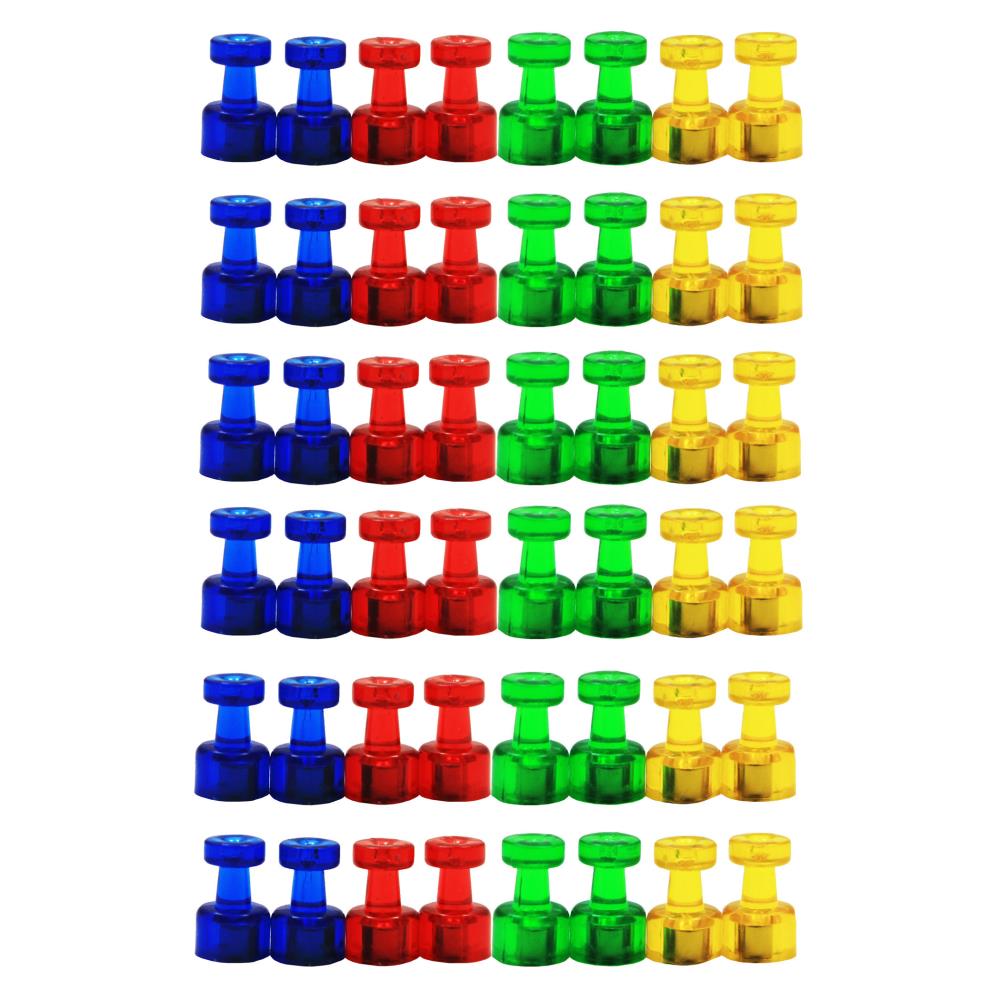 Zeus BAUM66390-6 Kaleidoscope Magnets, Small, 8 Per Box, 6 Boxes