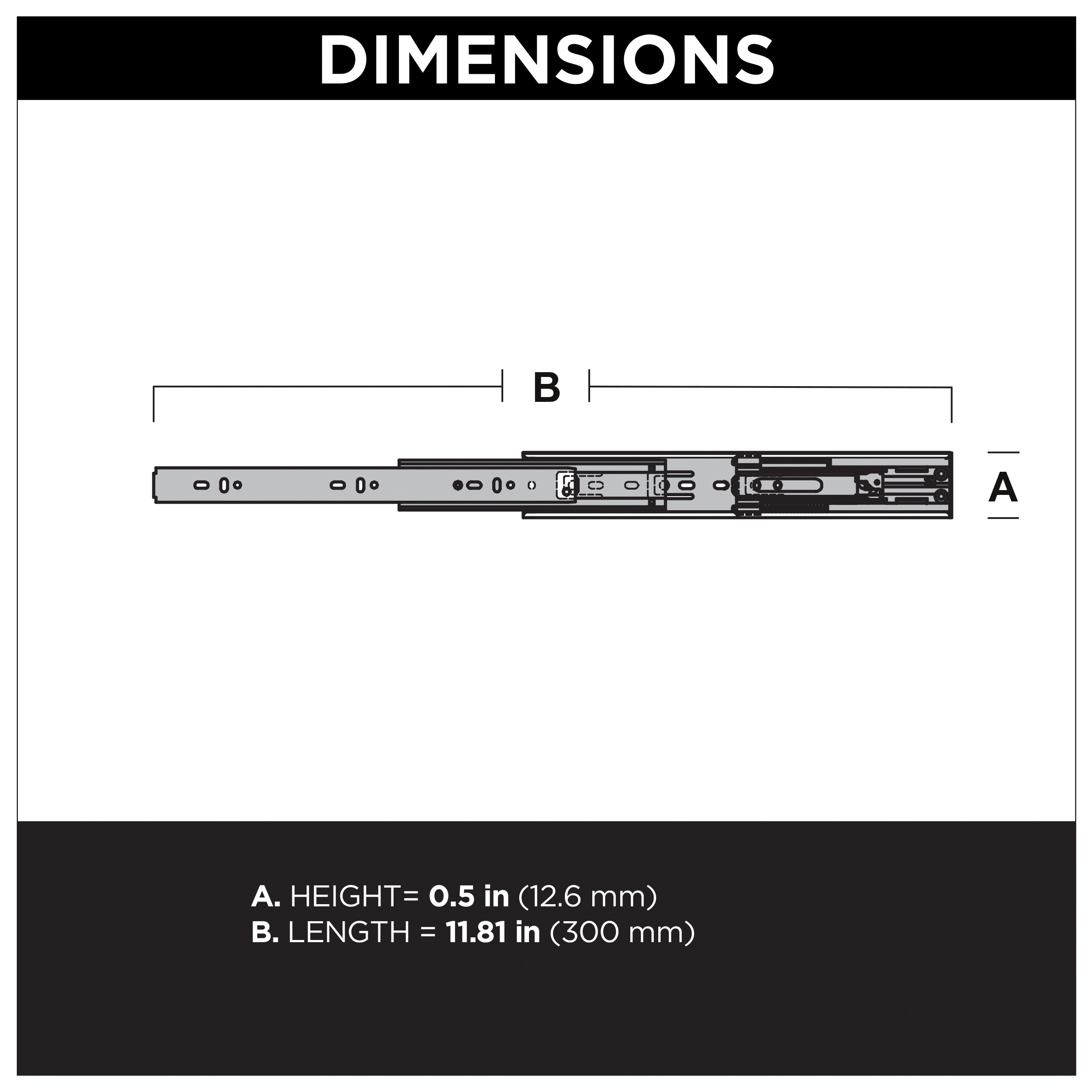 RELIABILT D94212W-ZP-W Drawer-Slides - View #4
