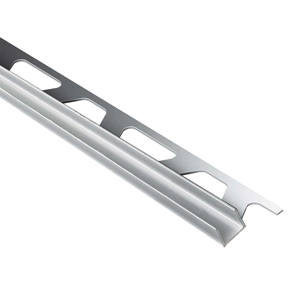 Schluter Systems SG125ACB15 Deco-SG 0.5-in W x 98.5-in L Bright chrome anodized aluminum Aluminum Shadow gap Tile Edge Trim