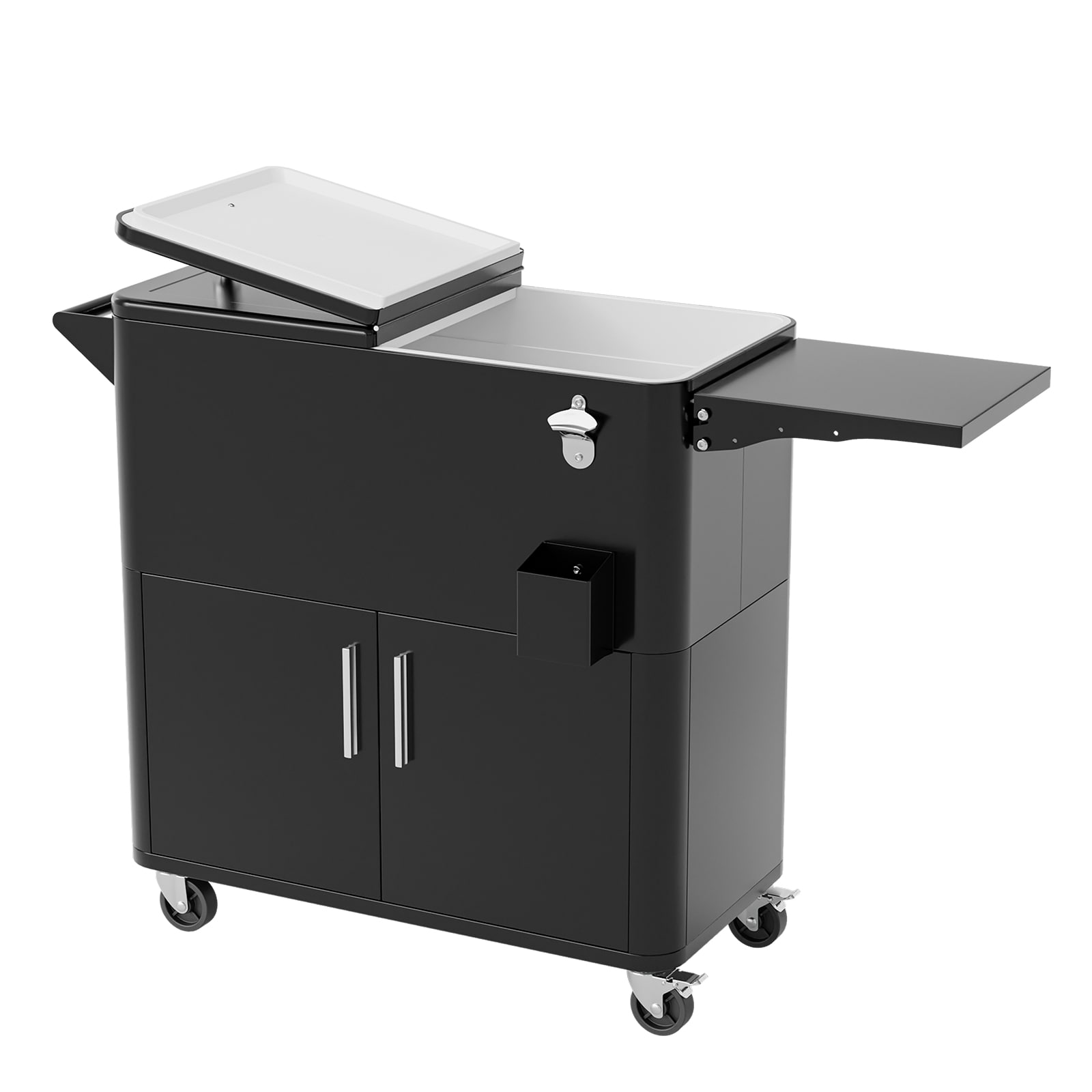 80 Quart(s) Black Insulated Beverage cooler