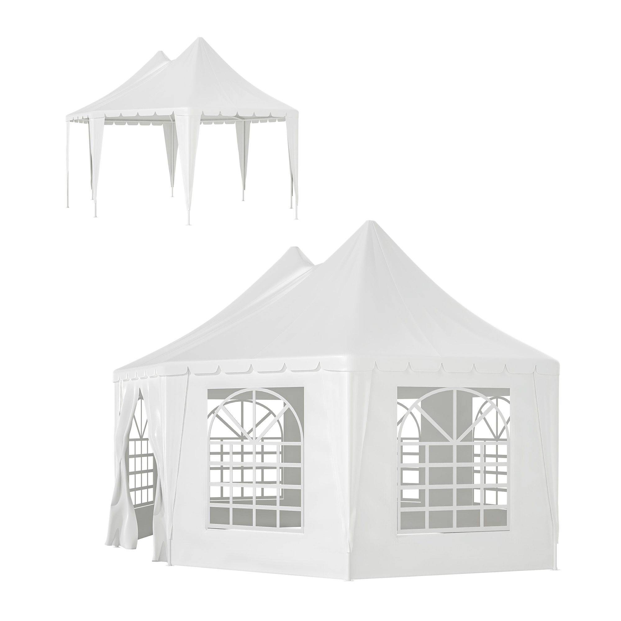 Damerin Z-GA25 Wood-Resin-Gazebos - View #3
