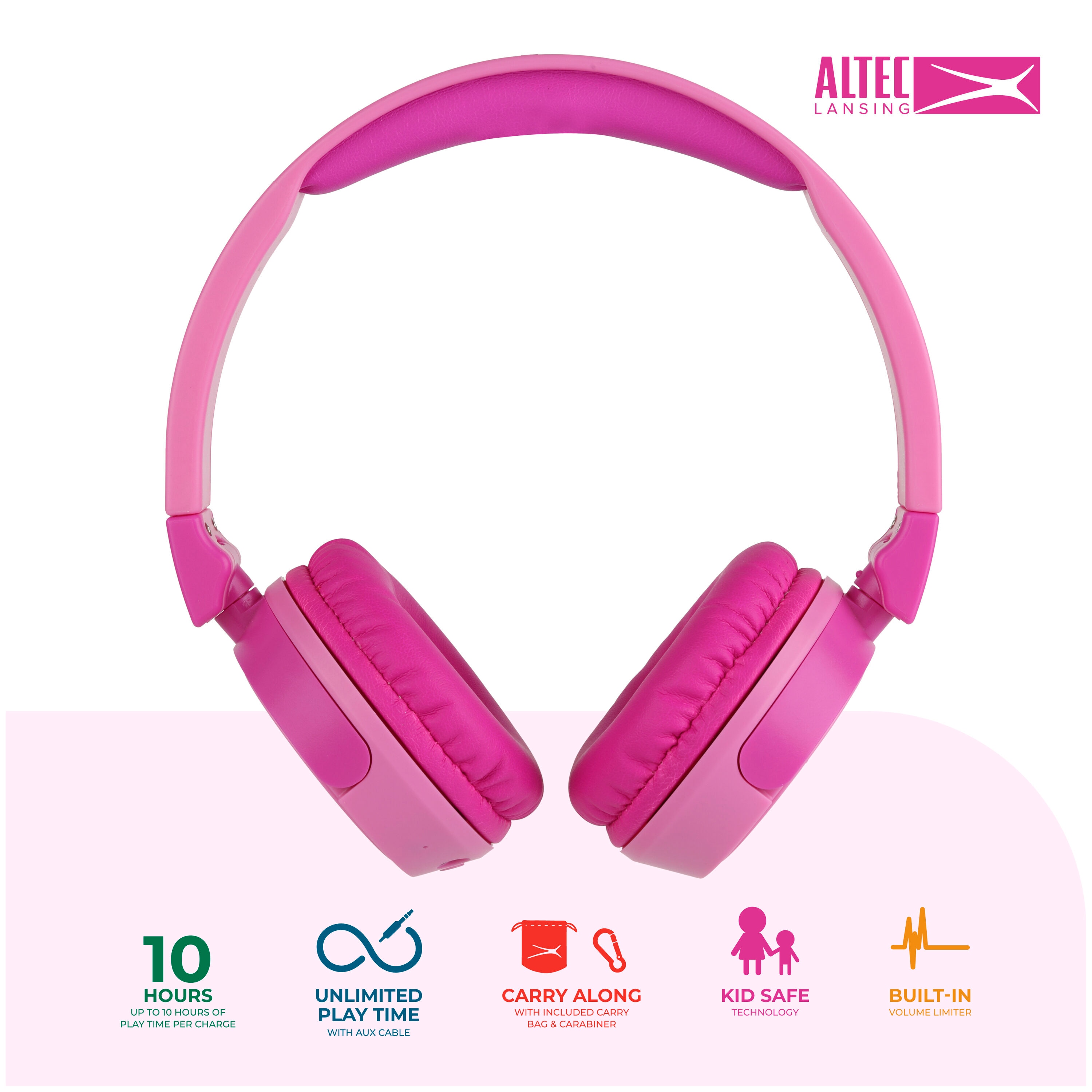 Altec Lansing MZX4410-PPNK headphones - View #2