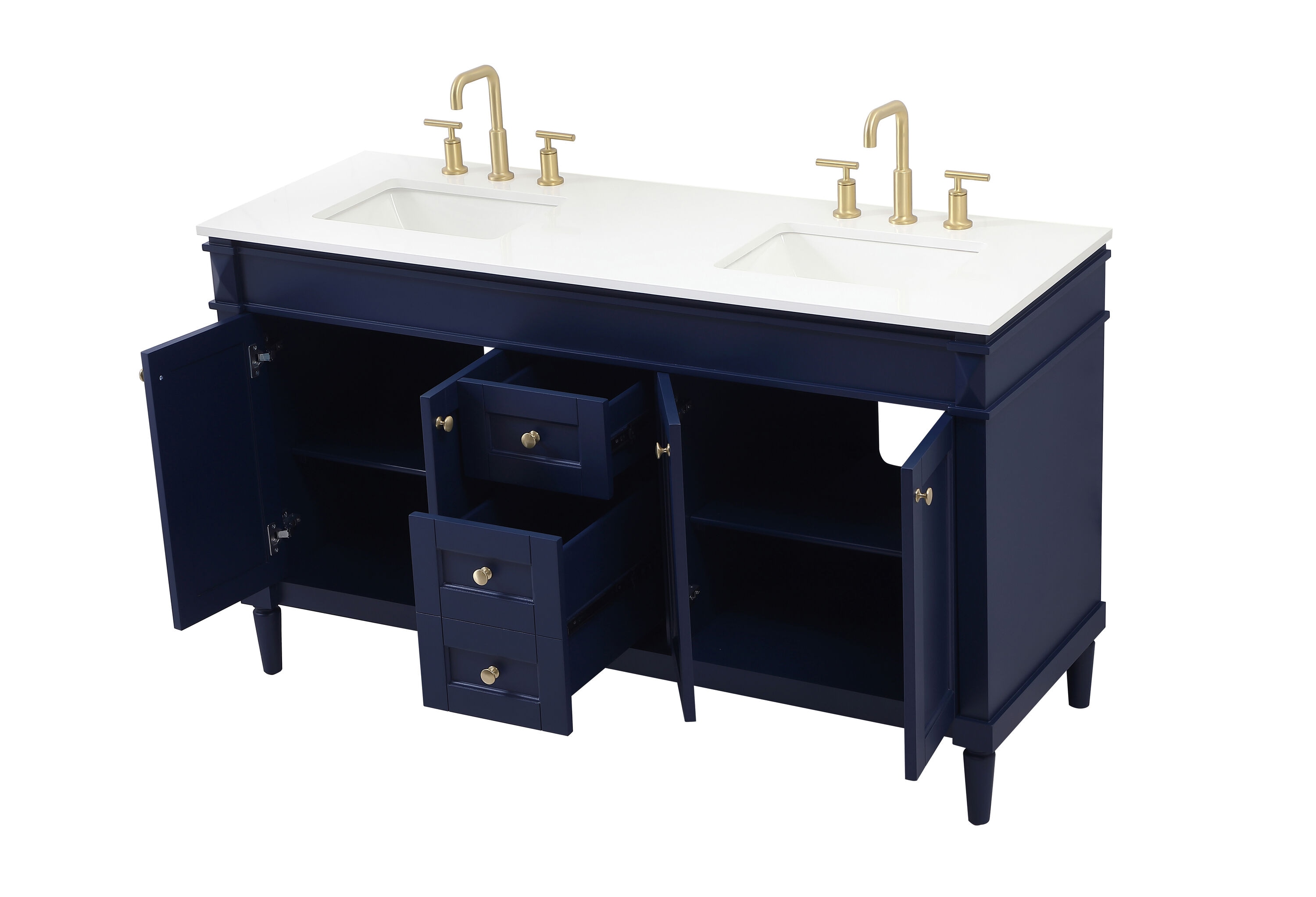 Elegant Decor HF95580DBL Bath-Vanity-Combo - View #5