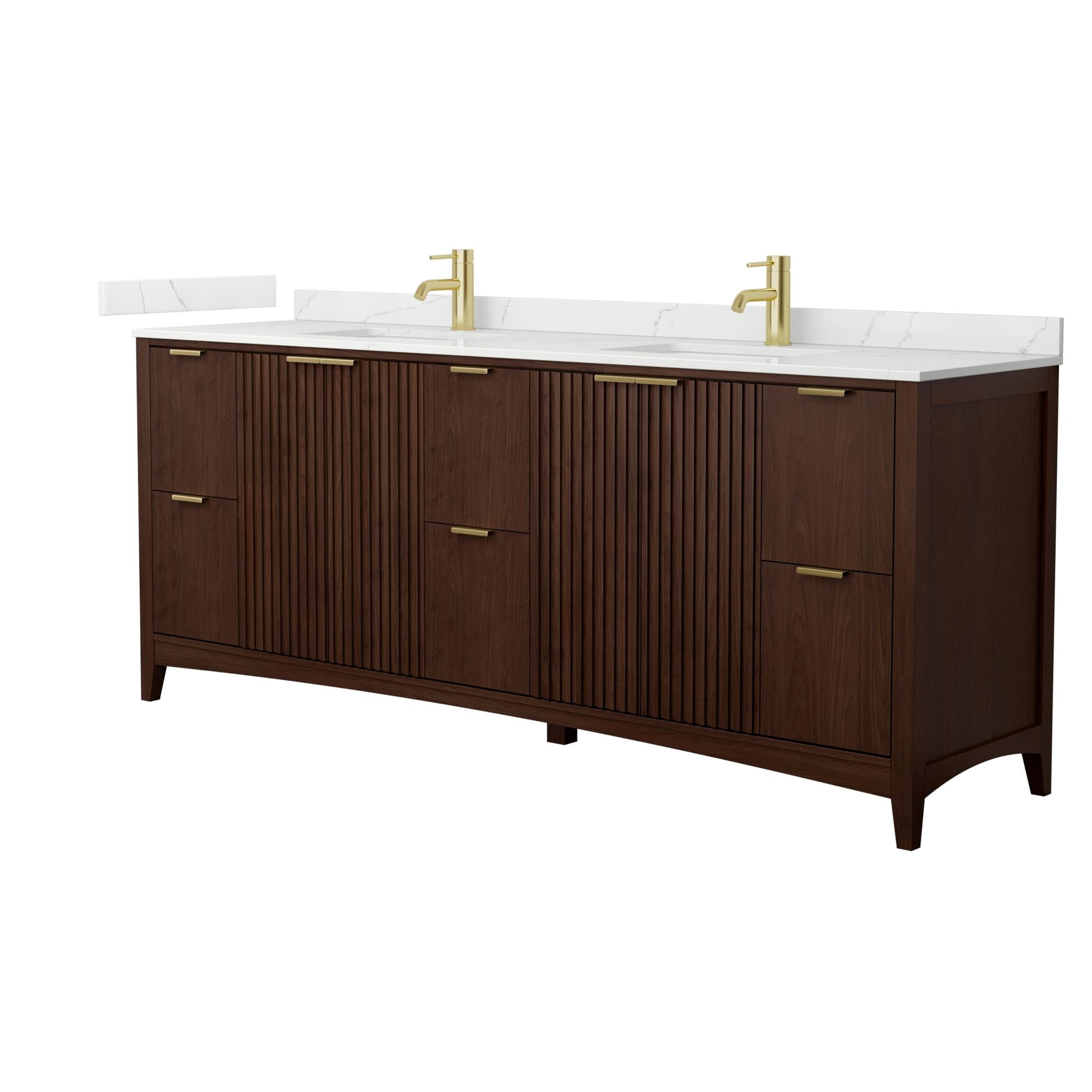 Wyndham Collection WCF919184DDDGTUNSMXX Bath-Vanity-Combo - View #2