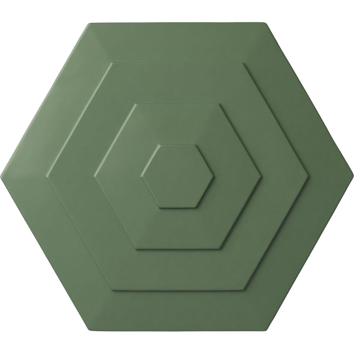 Ekena Millwork CM23WFAGF Woodruff 23.25-in W x 23.25-in L Painted Athenian Green Polyurethane Whole Ceiling Medallion