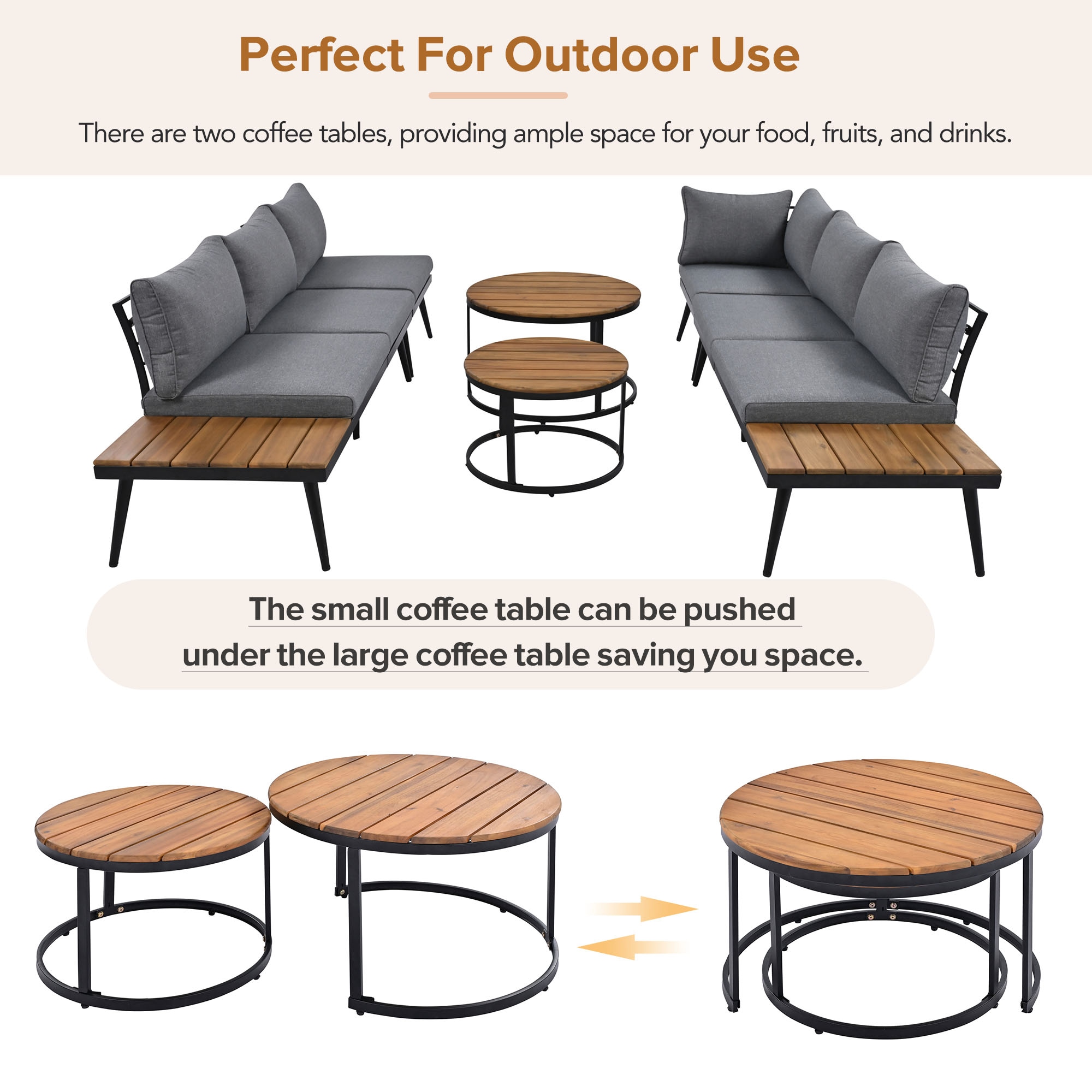 BABOOM BOM-0001AAE-OR Patio-Conversation-Sets - View #10