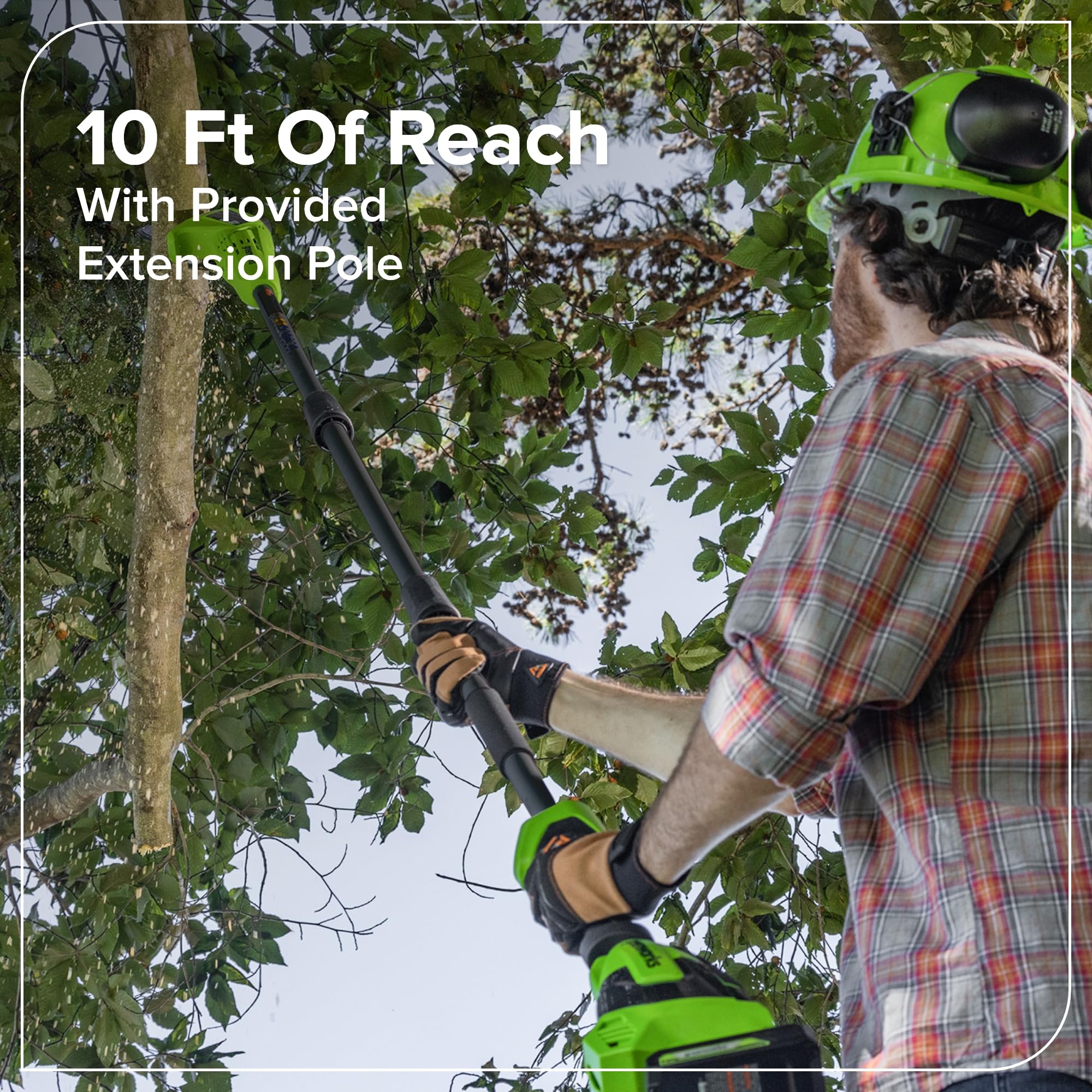 Greenworks CK321A2 Cordless-Hedge-Trimmers - View #7