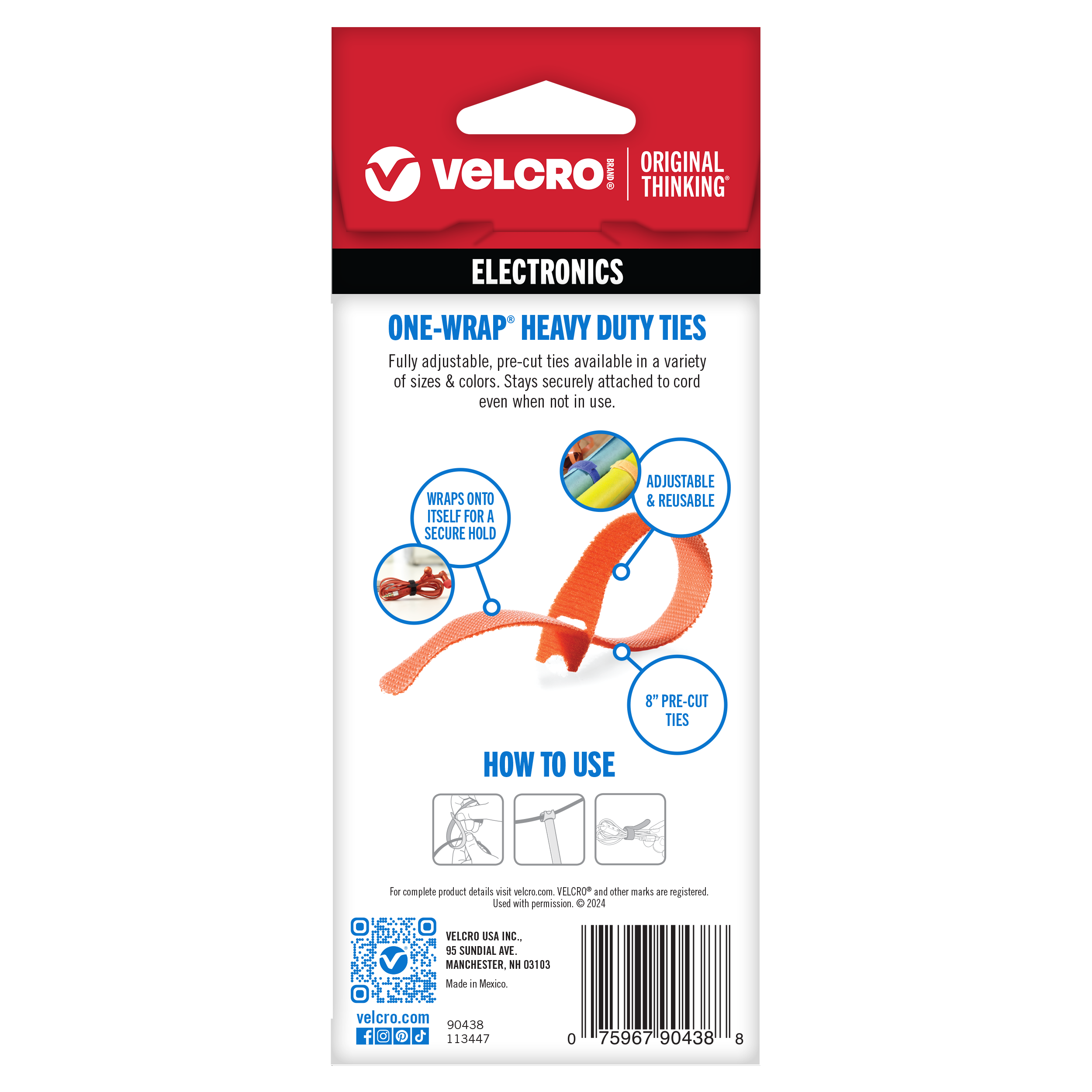 VELCRO Brand 90438 Pins-Clips - View #4
