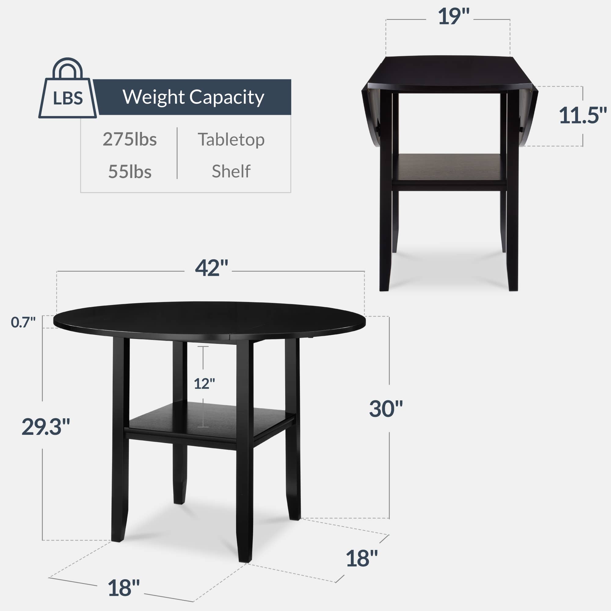Best Choice Products SKY11189 Dining-Tables - View #2