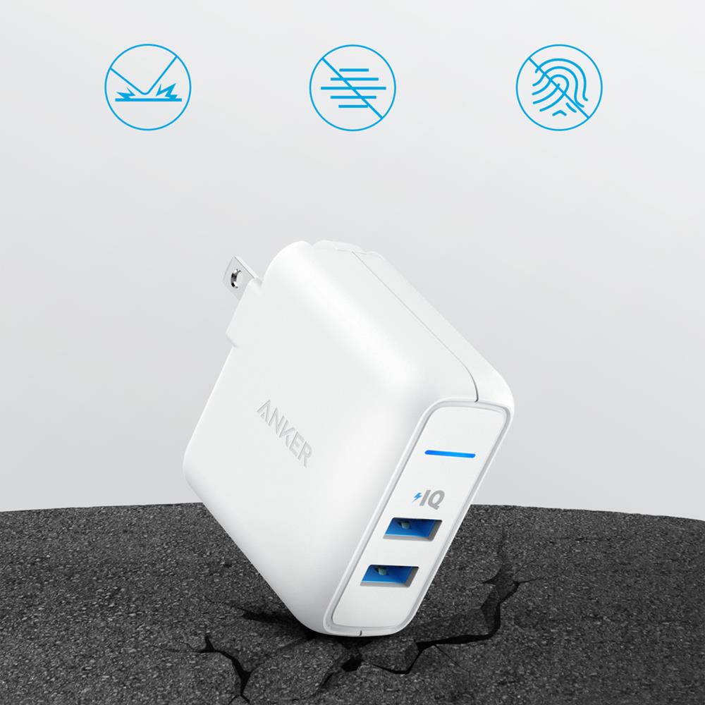 Anker Usb A Wall Outlet Charger 2-Ports at Lowes.com