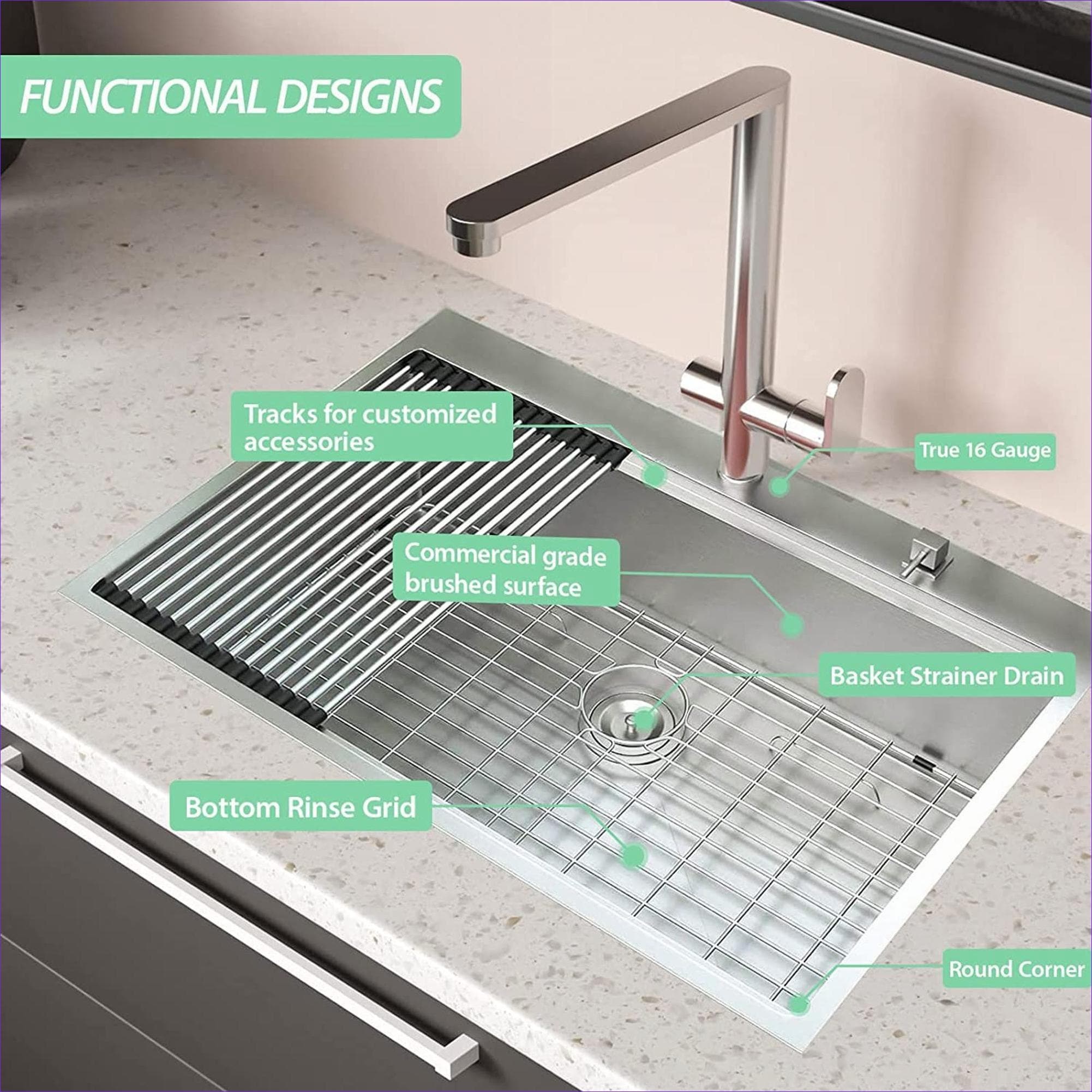 Watnature UFZH95WOCQHF Kitchen-Sinks - View #5