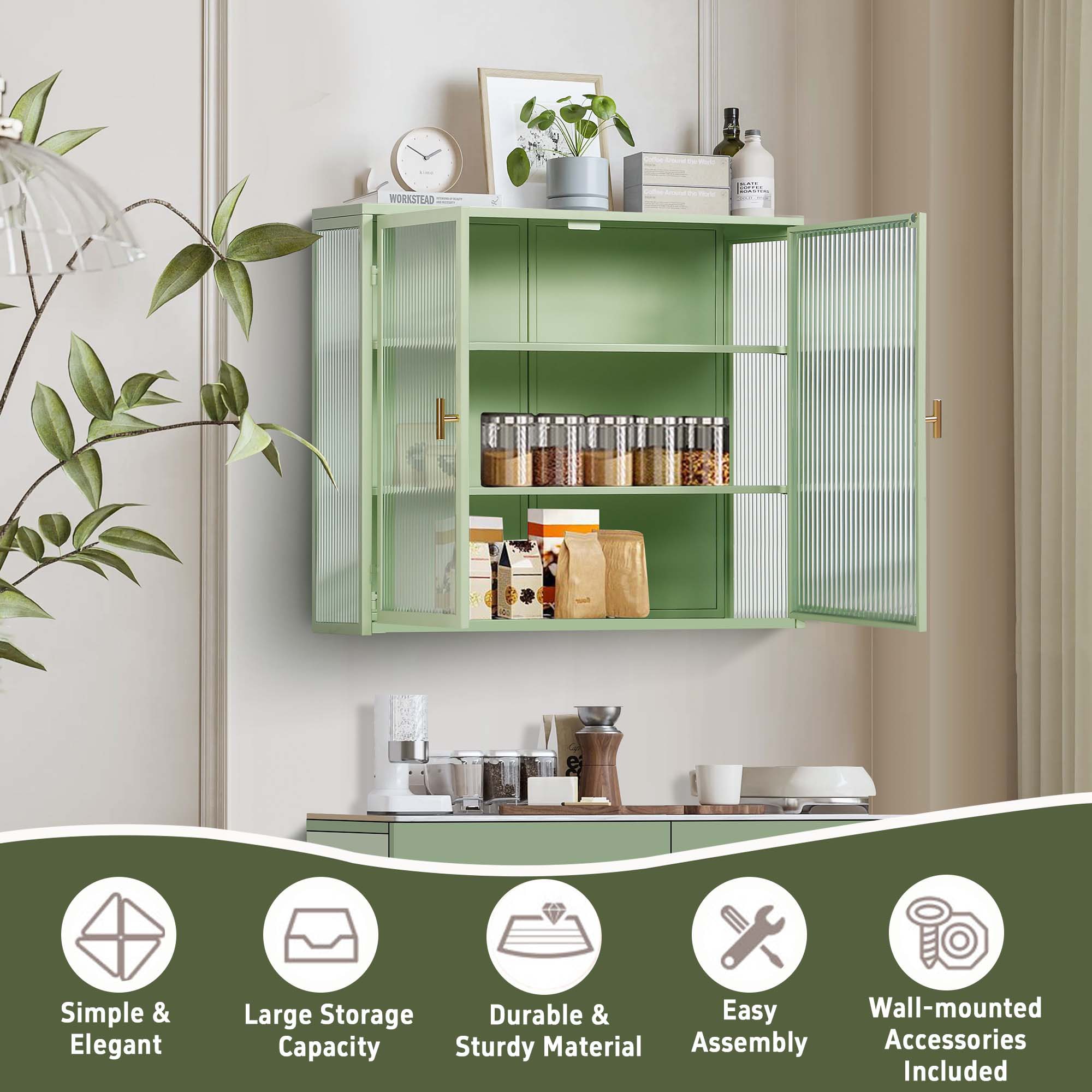 Sunrinx MG67-37-DSG Wall-Mounted-Shelving - View #7