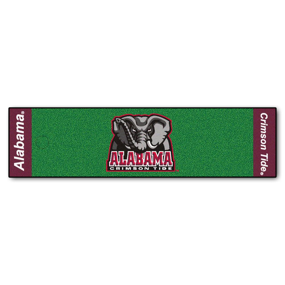 FANMATS 9064 1.5-ft x 6-ft NCAA Putting Green Mat Putting Green