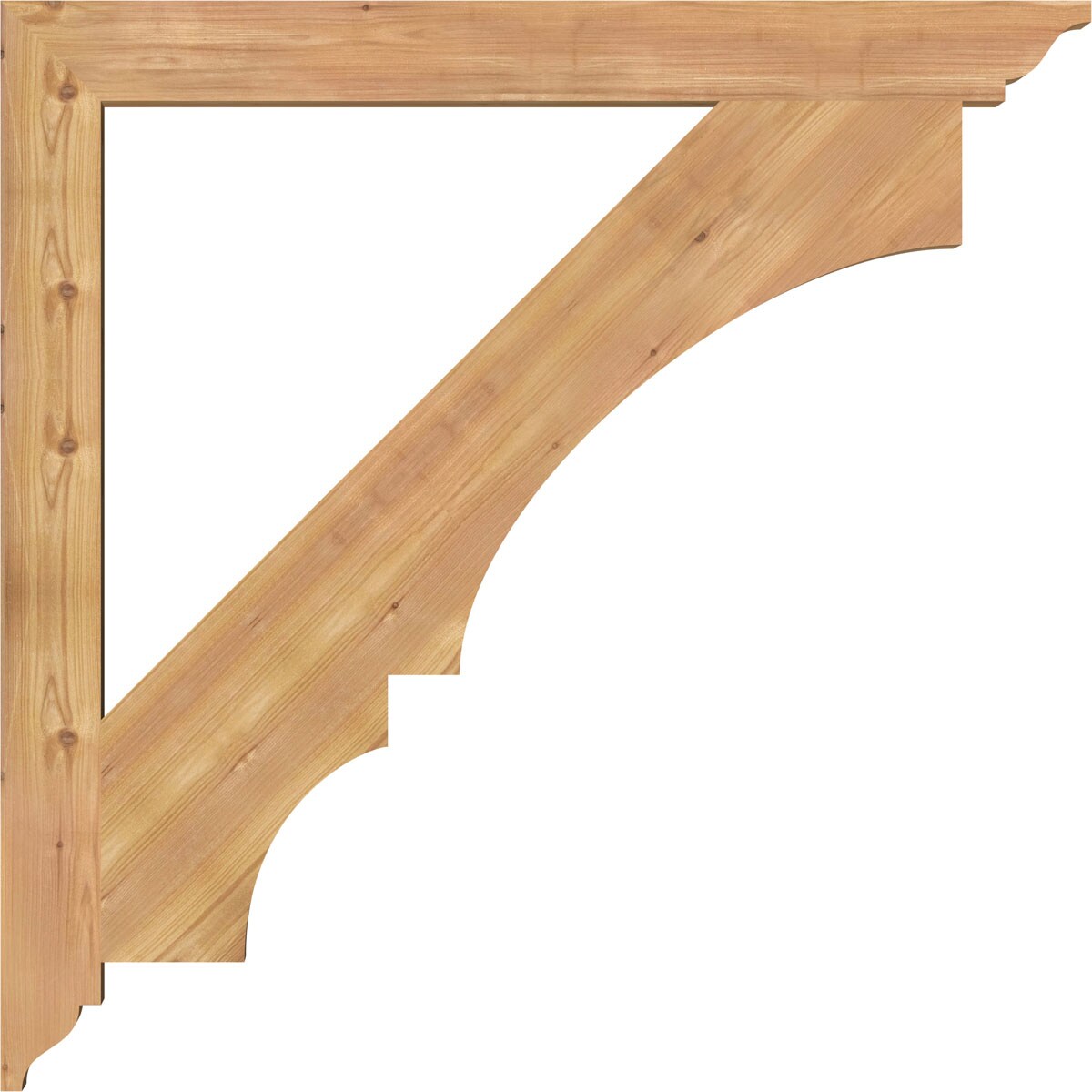 Ekena Millwork BKT04X38X38BOA01SWR Exterior-Brackets-Braces - View #3