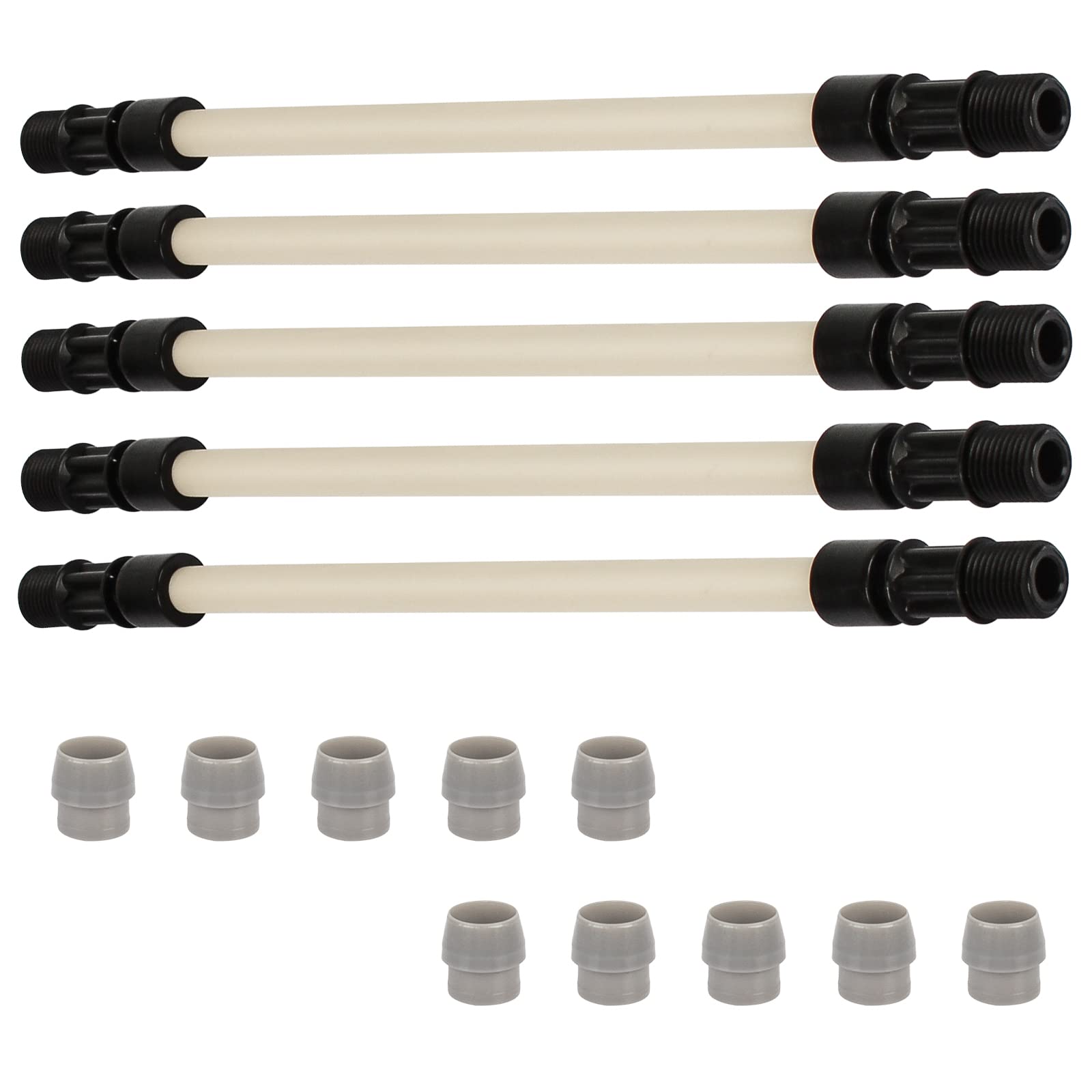 AKSCYZM  Pump Tubes Replacement for Classic 45 85 Single Head SVP S Series Pumps 0 to 100 Psi Durable Rubber Material Easy Install Pack of 5