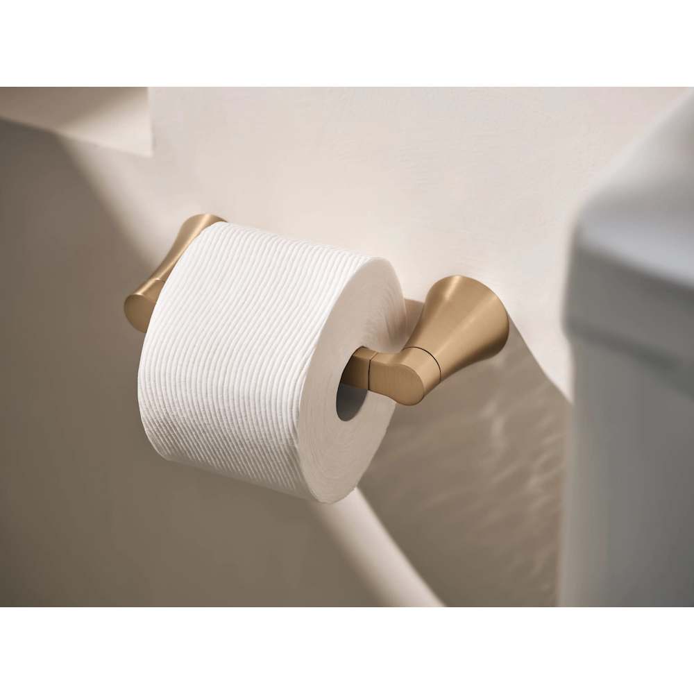 Moen YB0708 Jase Wall Mounted Toilet Paper Holder in the Toilet