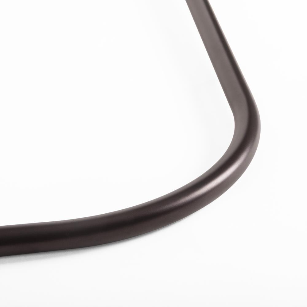 Oil-Rubbed Bronze L-Shaped Wall Mounted Shower Curtain Rod