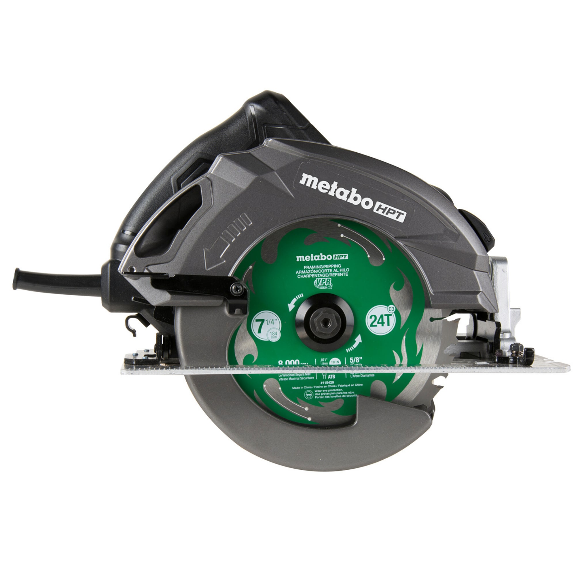 Metabo HPT Ripmax 15-Amp 7-1/4-in Corded Circular Saw in the Circular ...