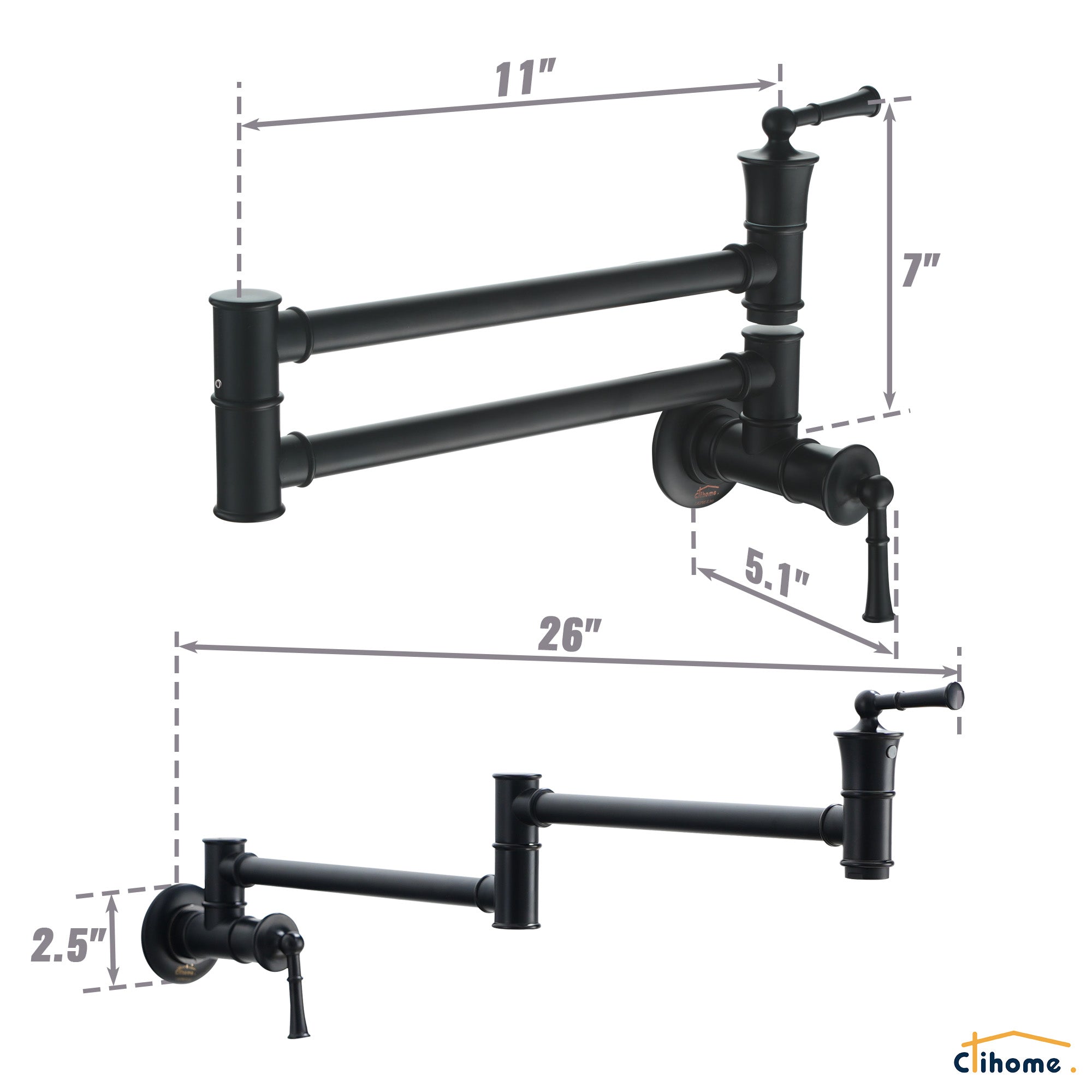 Boyel Living BL-APS196-MB Kitchen-Faucets - View #2