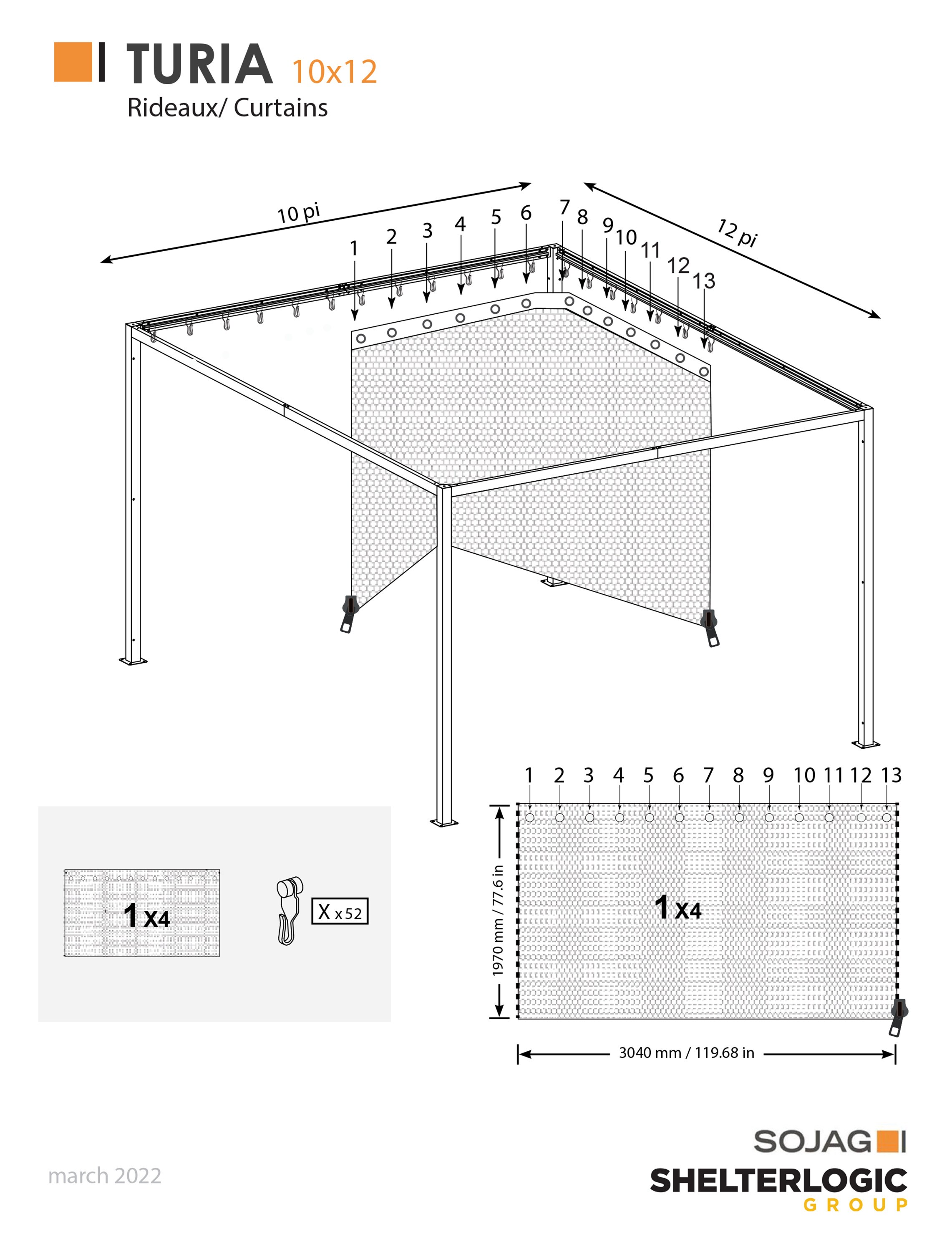 Sojag 135-9168914 Gazebo-Parts-Accessories - View #7