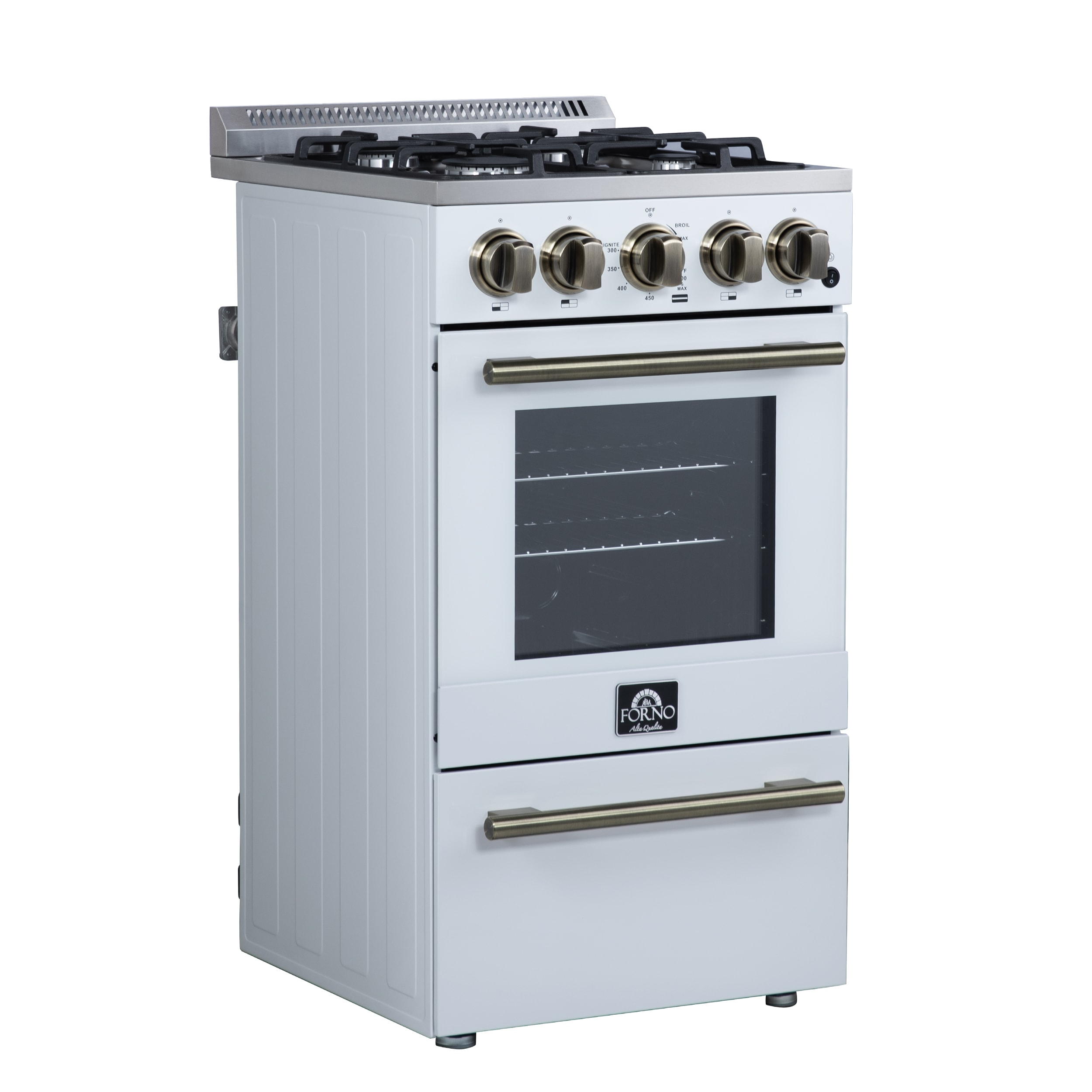 FORNO FFSGS6265-20WHT Freestanding-Gas-Ranges - View #3