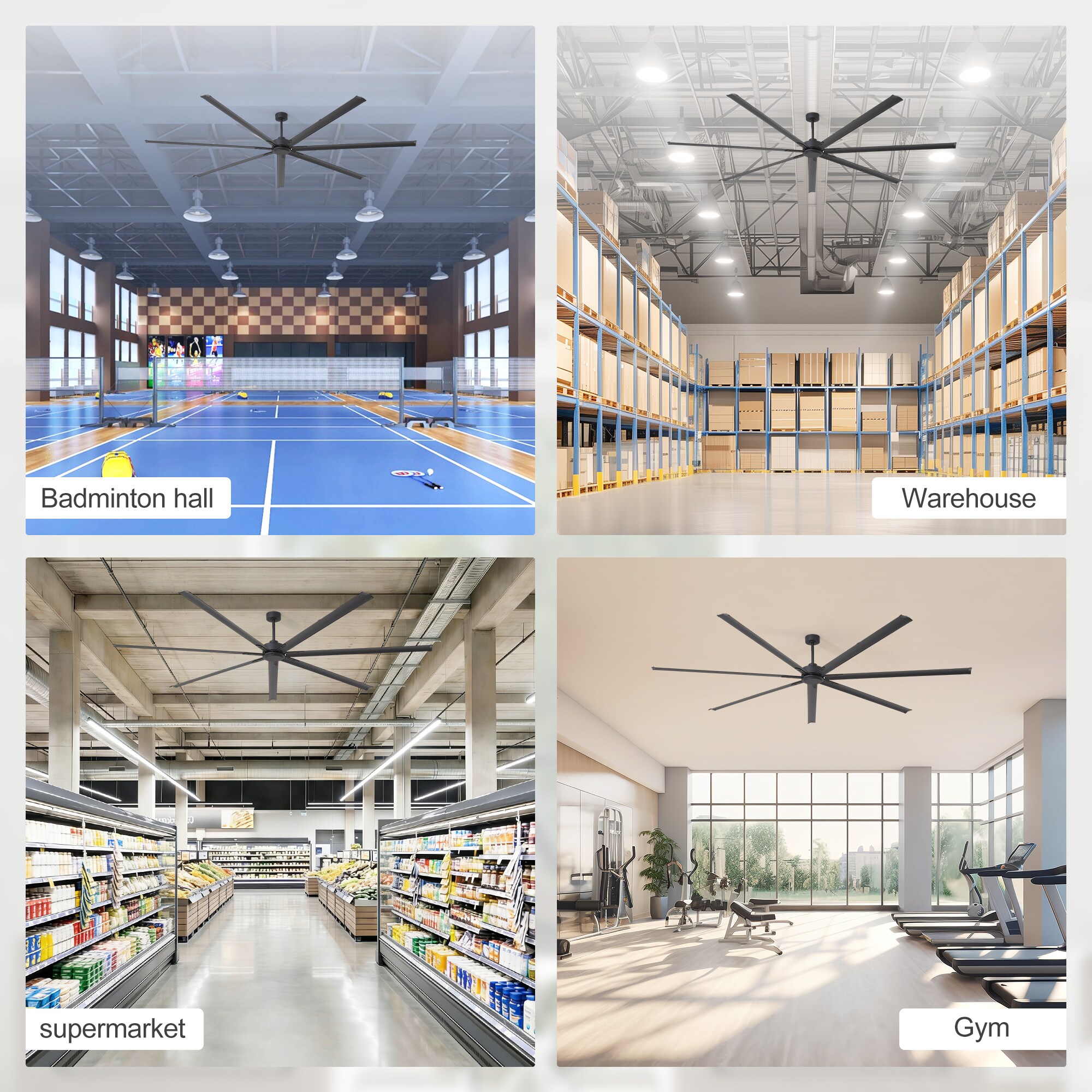 Airsurfer AS-29090-BK Ceiling-Fans - View #10