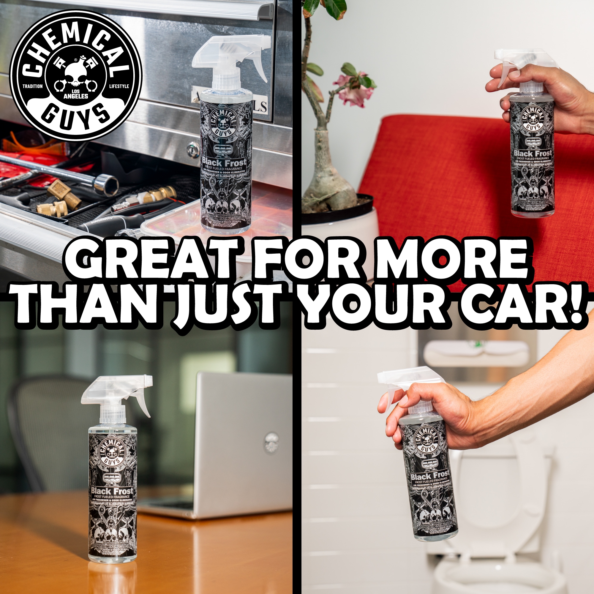 Chemical Guys 16-fl oz New Car Dispenser Air Freshener in the Air
