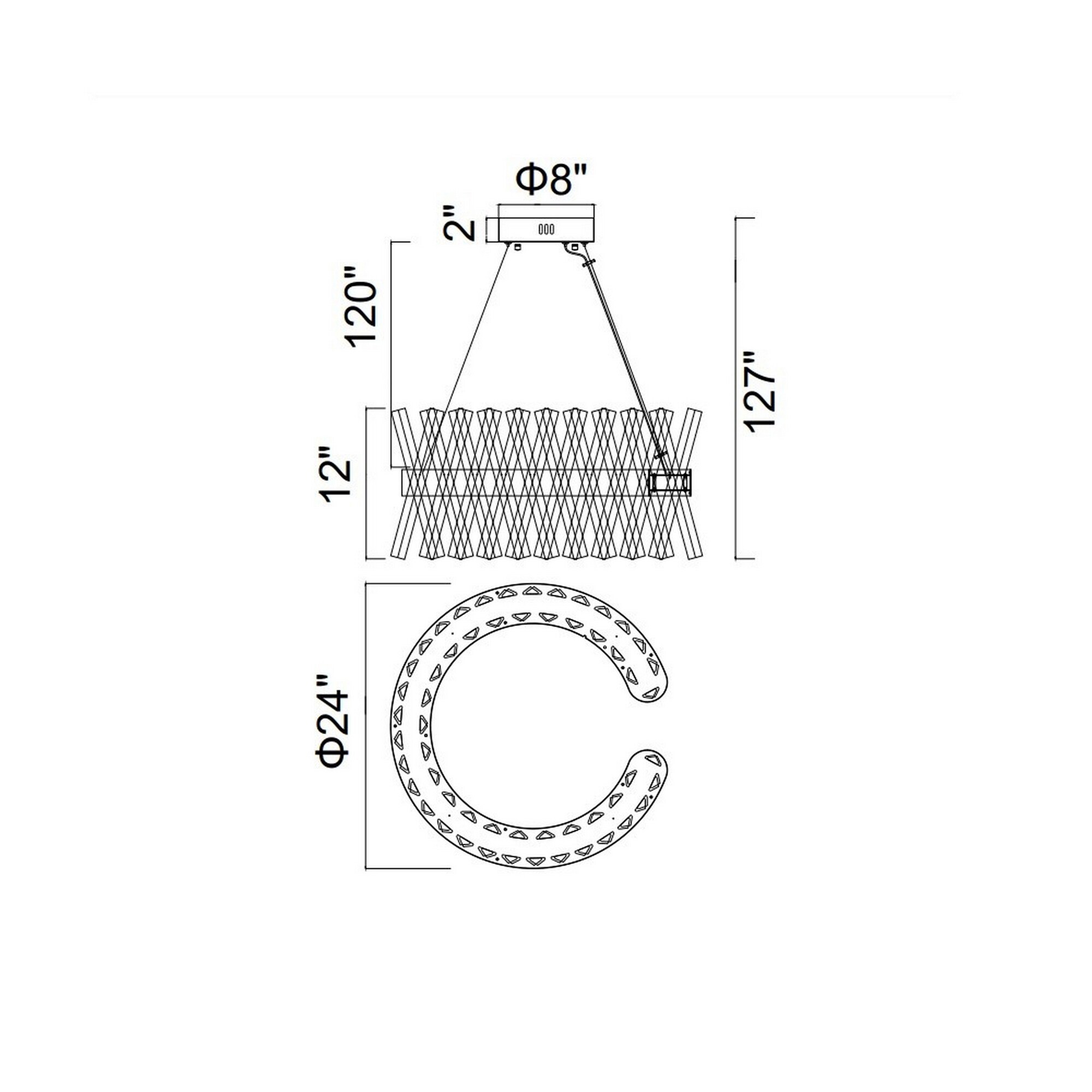 CWI Lighting 1220P24-601-C b090015 - View #8