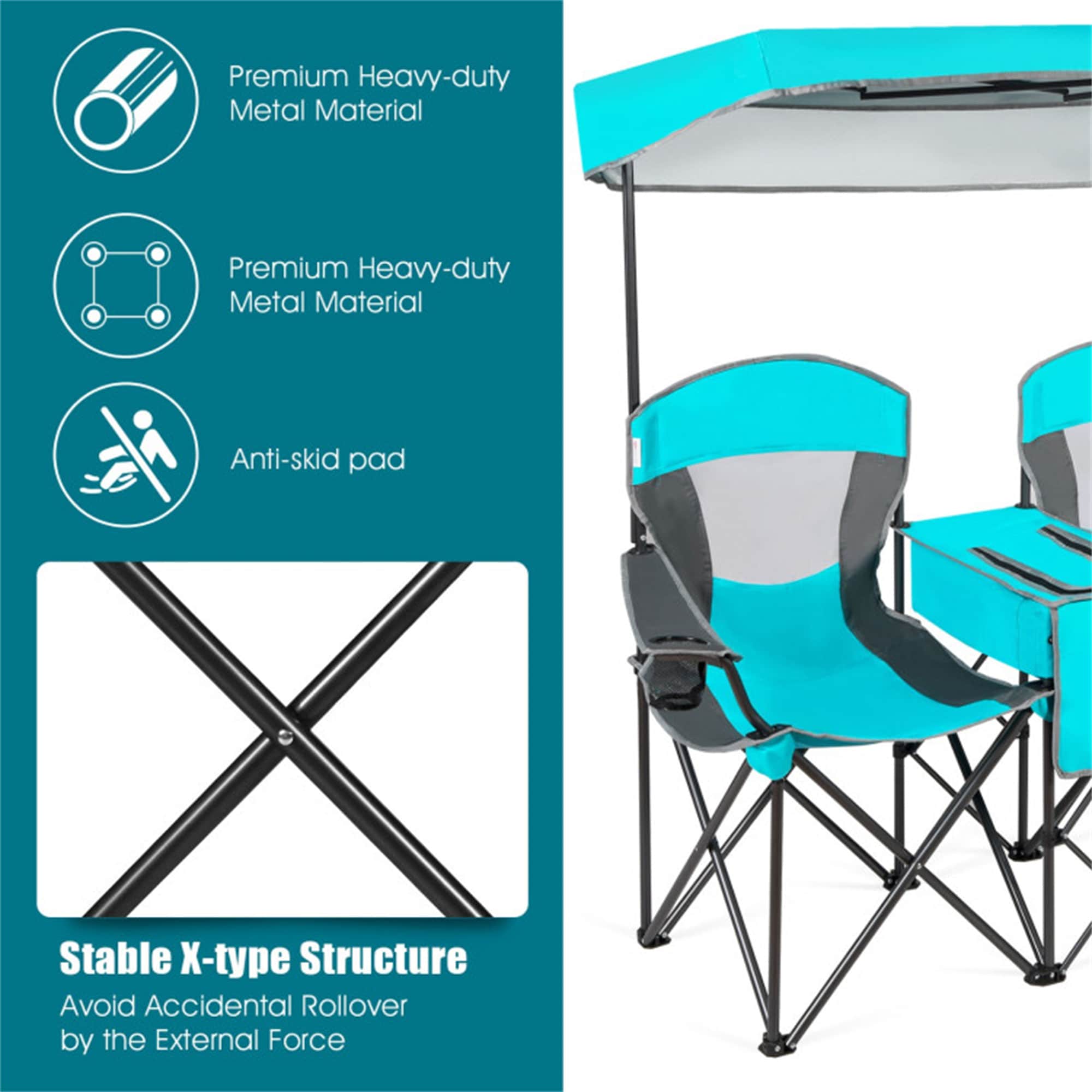BABOOM BOM-70569NY-CO Beach-Camping-Chairs - View #6
