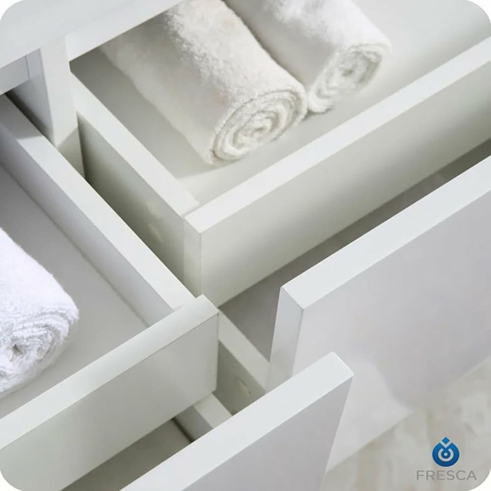 Fresca FCB8040WH-I Bath-Vanity-Combo - View #6