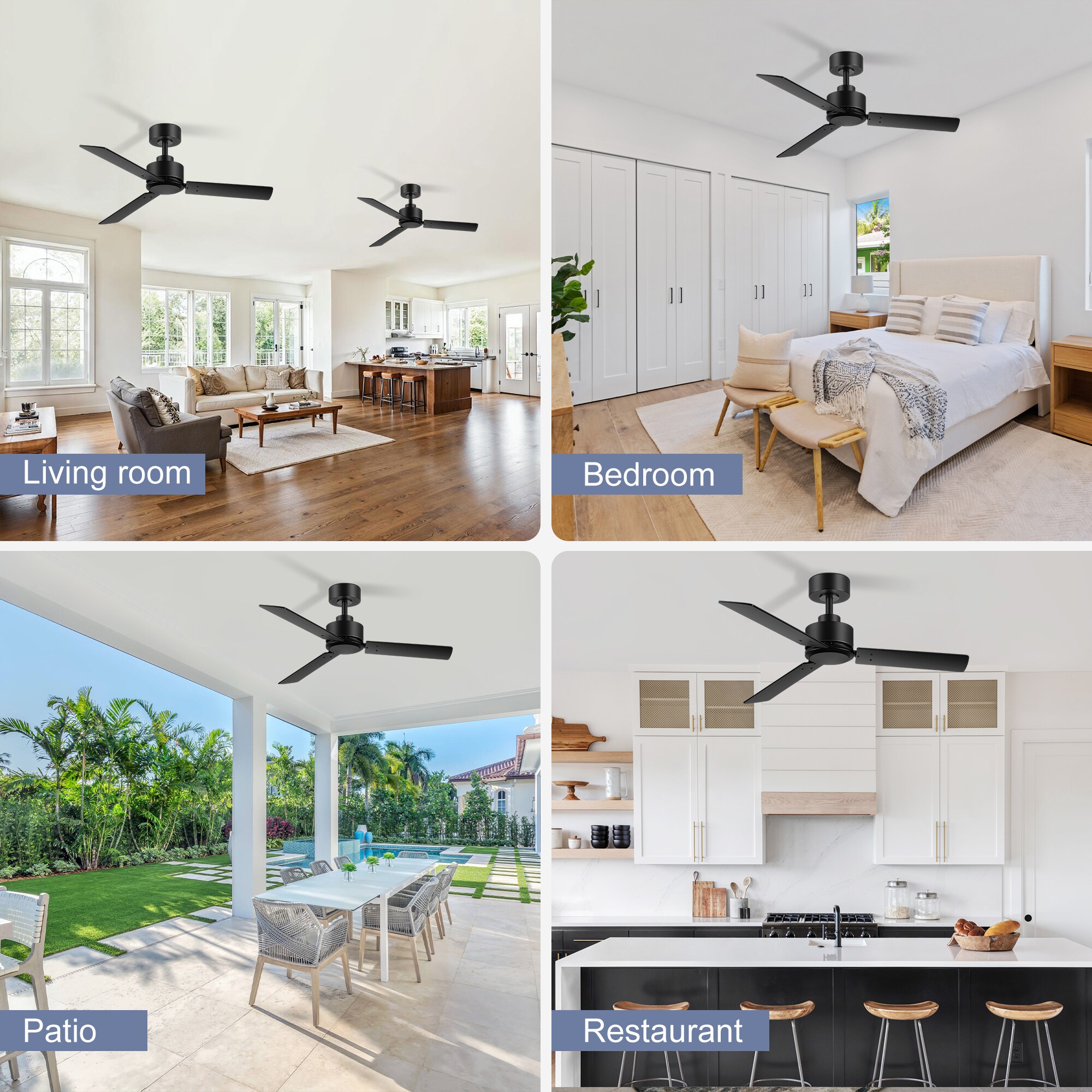 Airsurfer AS30026BK-NL2PCS-T Ceiling-Fans - View #9