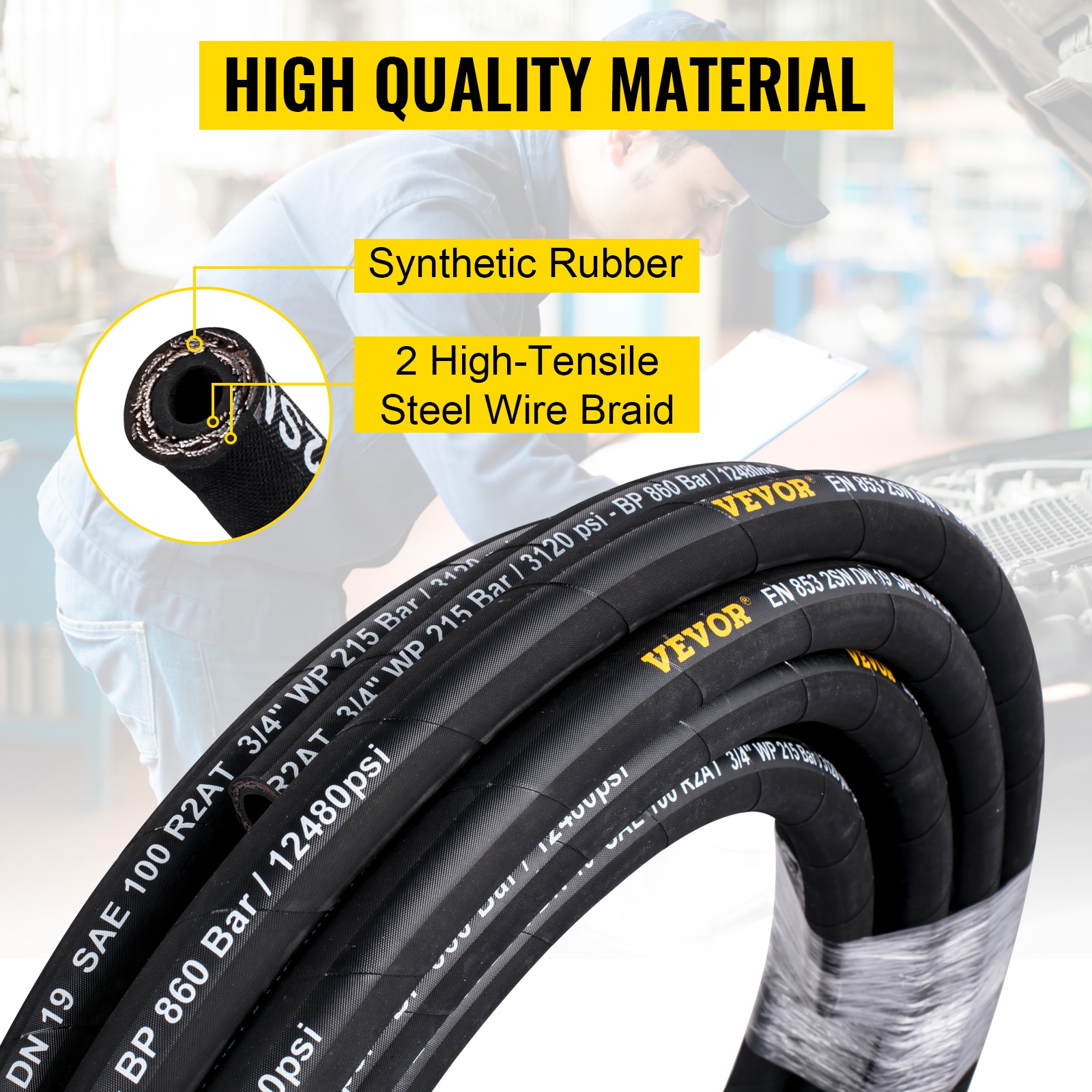 VEVOR YG50FT3-4-3118001V0 Tubing-Hoses - View #2