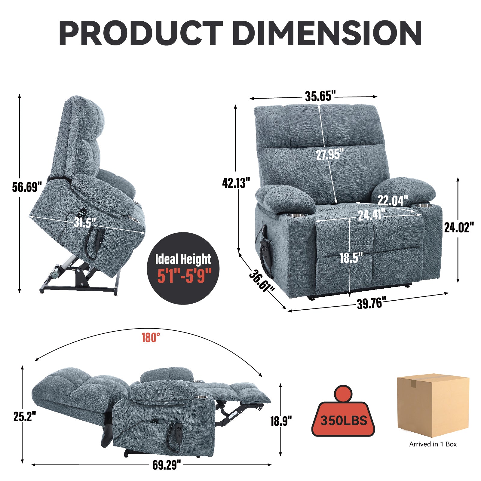 Boyel Living BL-CM50564 recliners - View #3