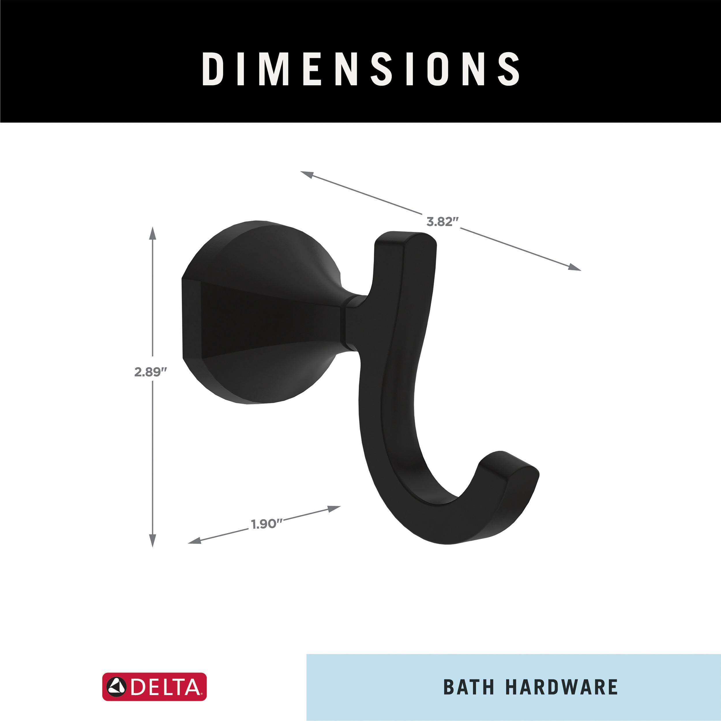 Delta ARC35-MB Robe-Hooks - View #8