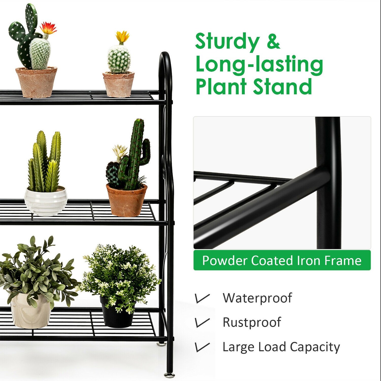 WELLFOR GT-HPY-3610 Plant-Stand - View #4