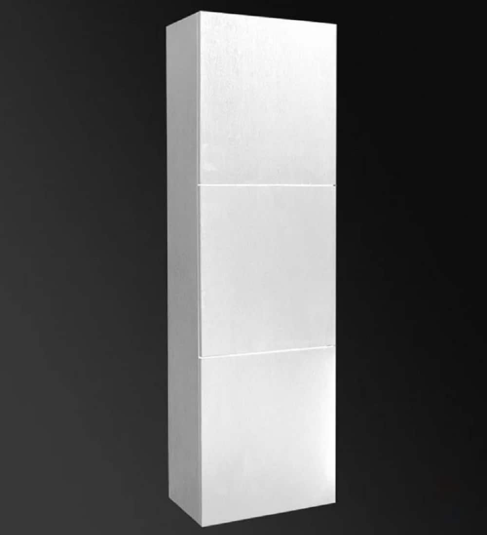 Fresca FST8090WH Linen-Cabinets - View #2