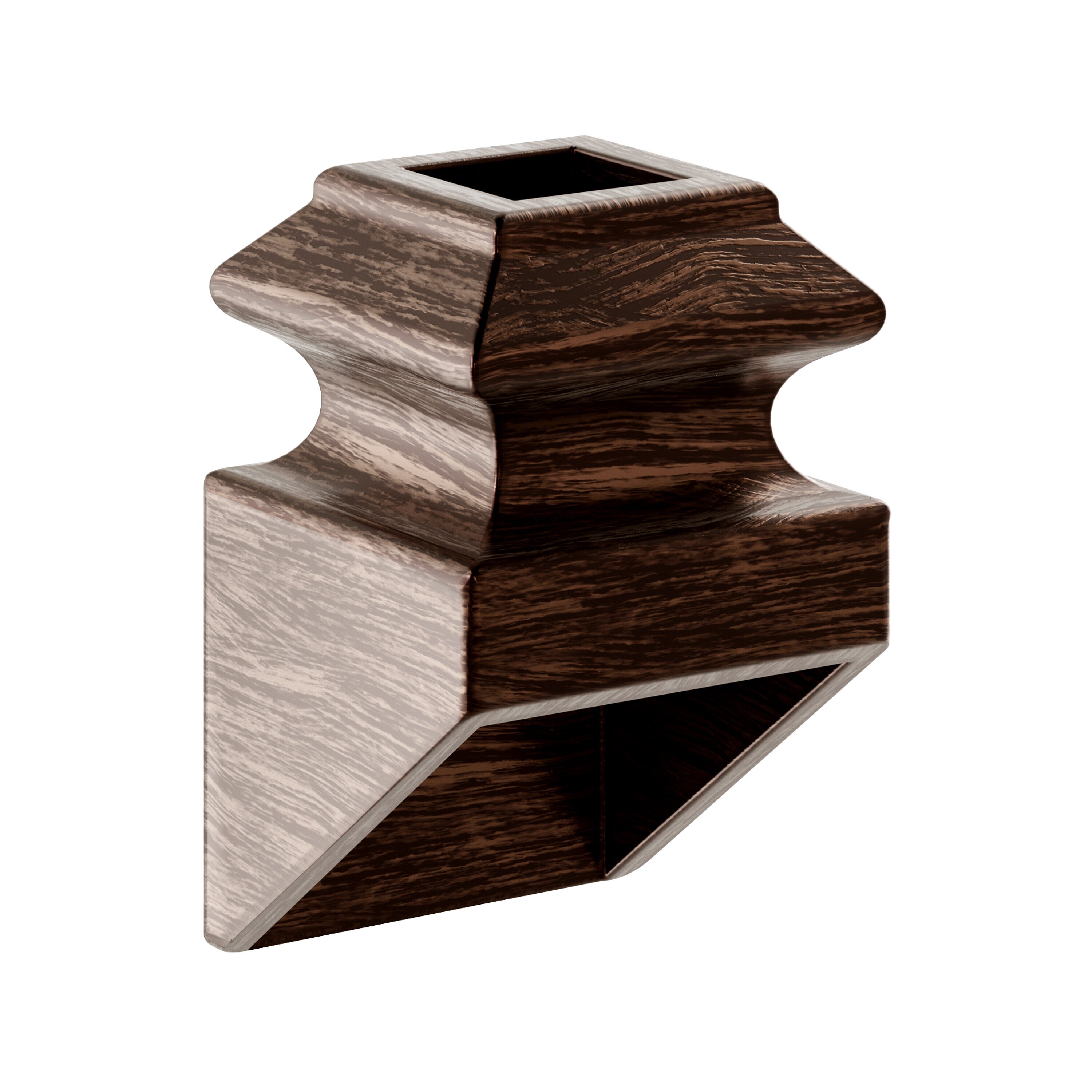 Crown Heritage 4983822RB 2.0469-in x 1.3125-in Oil Rubbed Bronze Steel Stair Baluster Shoe