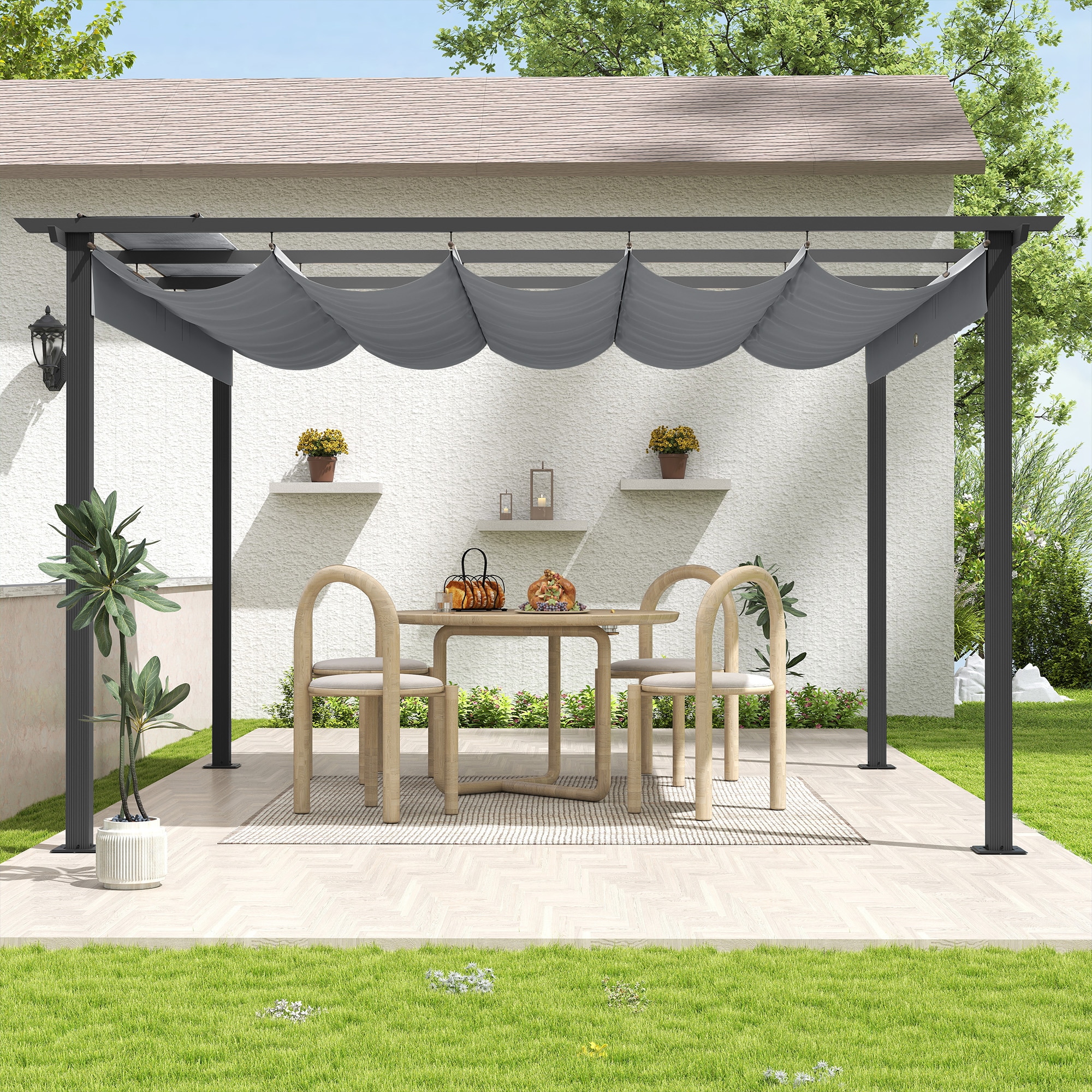 Pergolas Width Measurement 12-ft