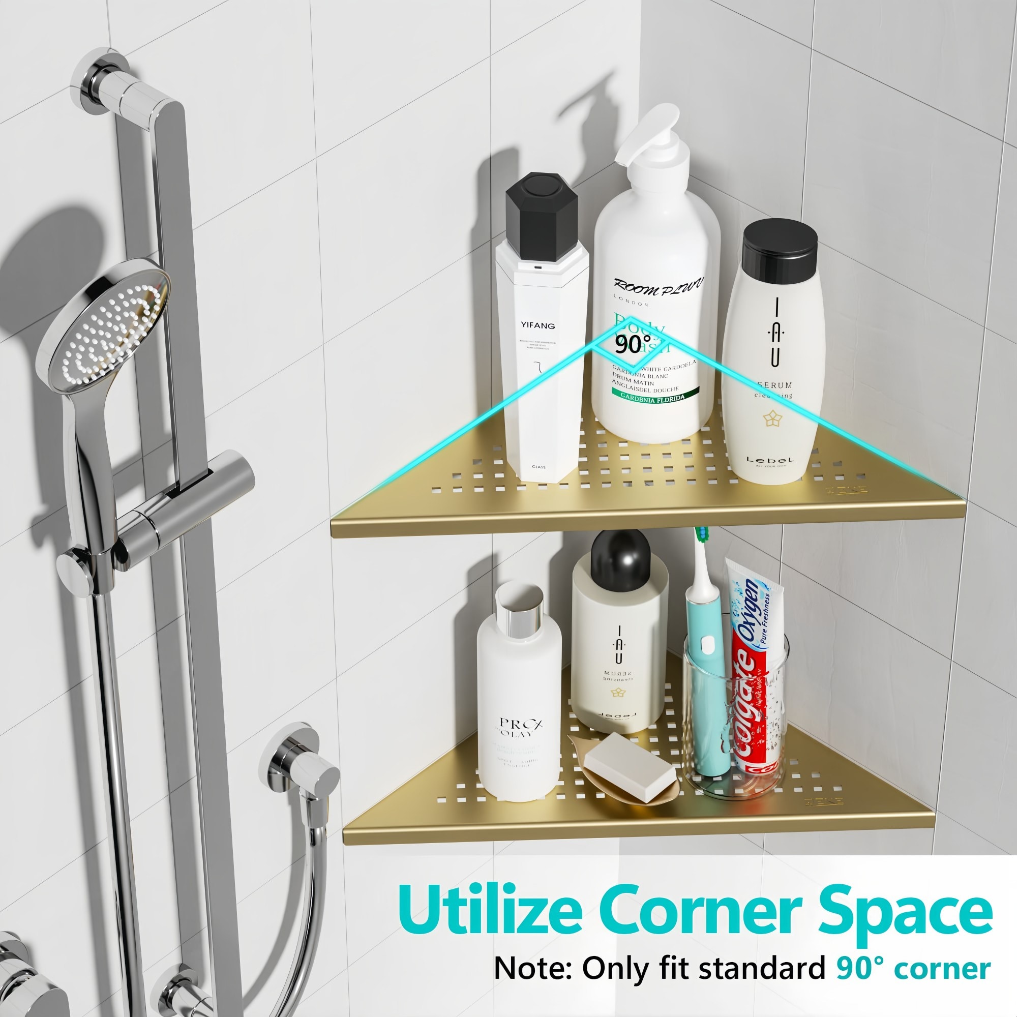 Numhew NHSEAN0943 Hanging-Shower-Caddies - View #3