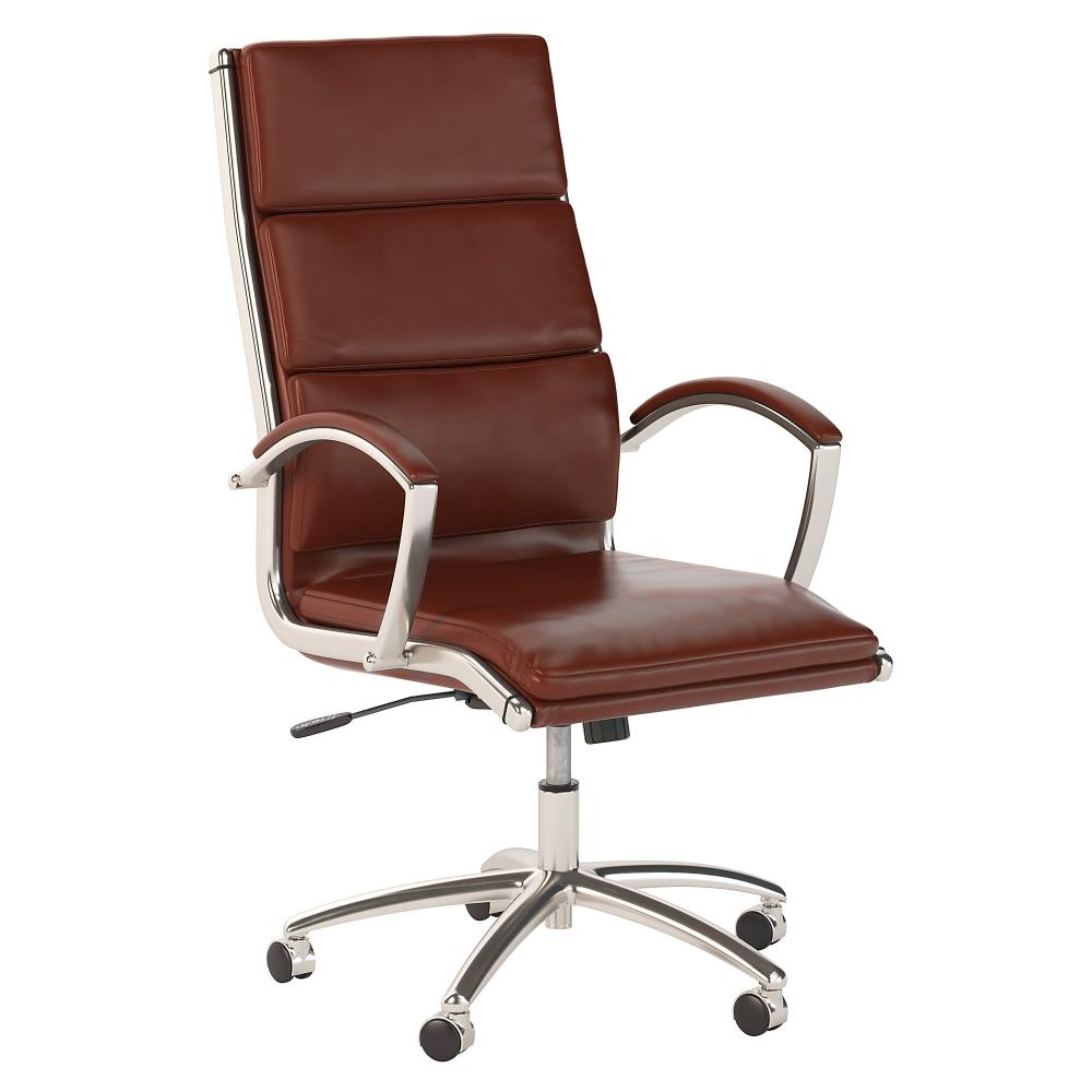 saddle leather office chair