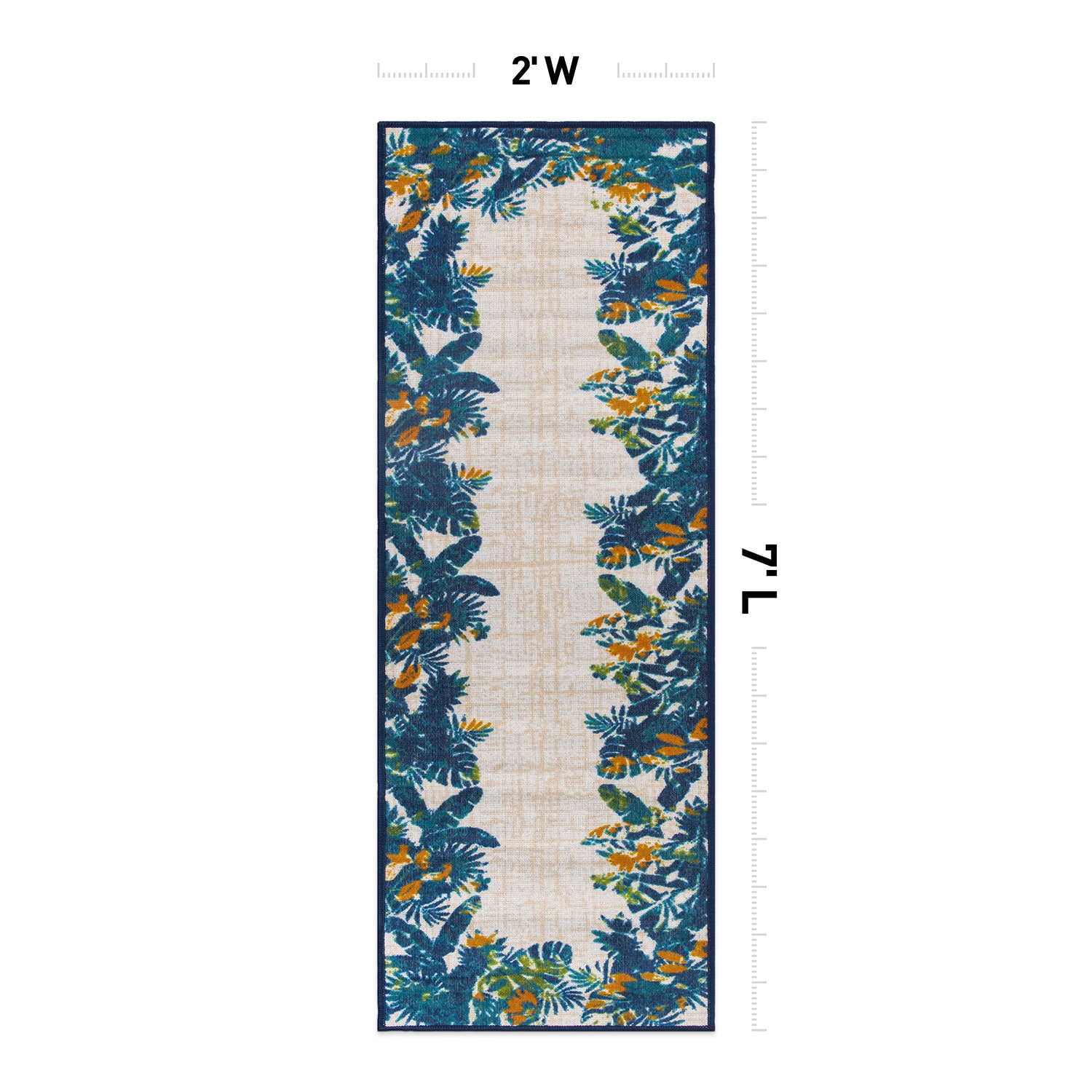 World Rug Gallery 9019MULTI2X7 rugs - View #4