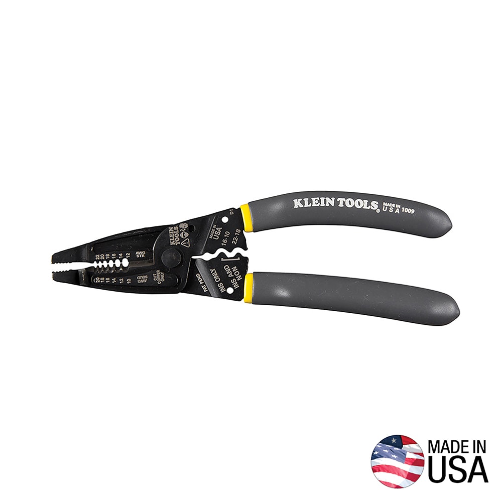 Klein Tools 1009SEN Klein-Kurve Long-Nose Wire Stripper, Wire Cutter, Crimping Tool