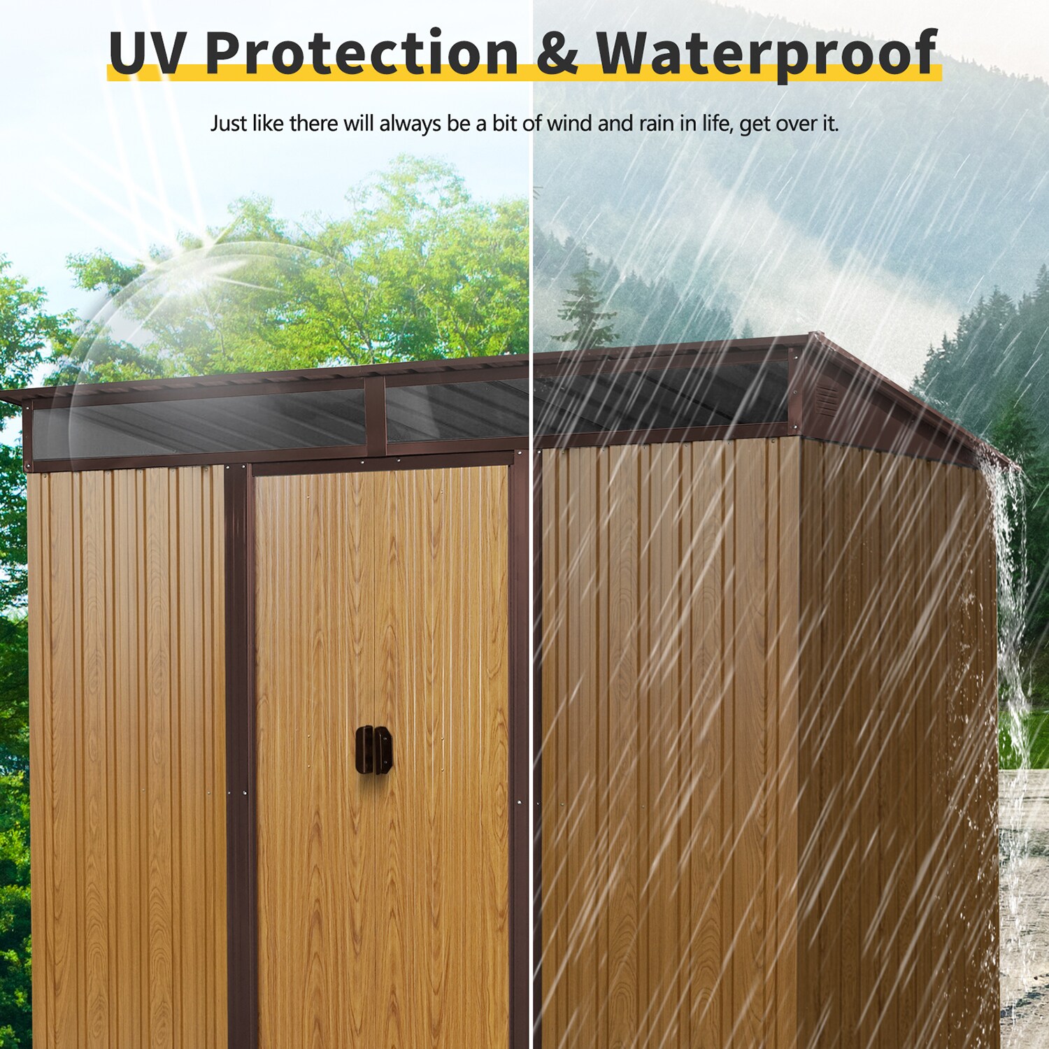 GZMR GR-W54316 Metal-Storage-Buildings-Sheds - View #3