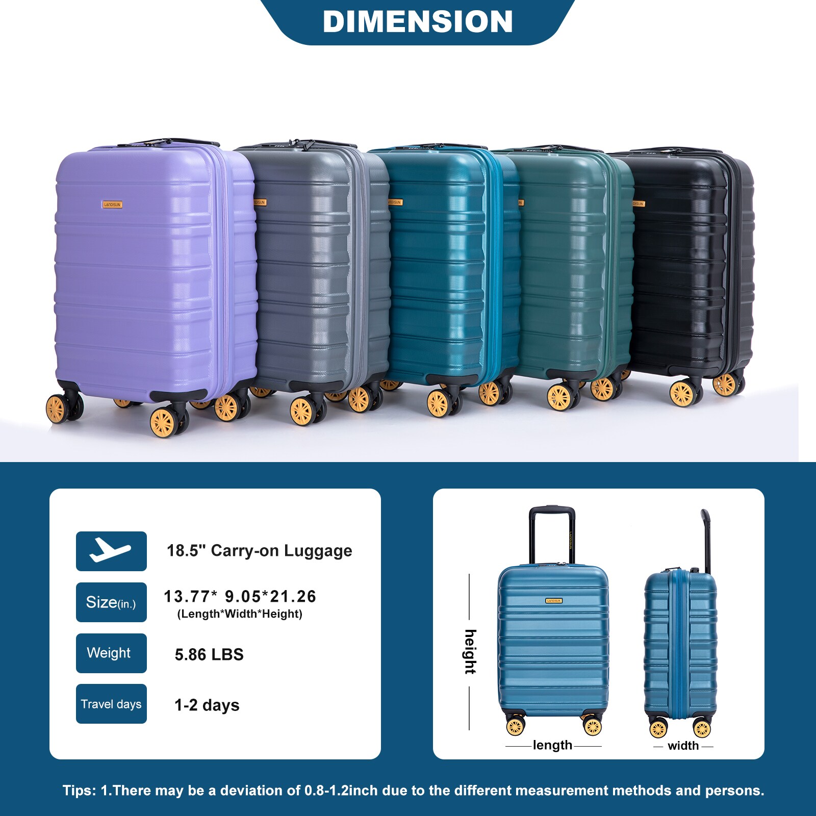 Flynama L-P179214 Luggage-And-Luggage-Sets - View #2