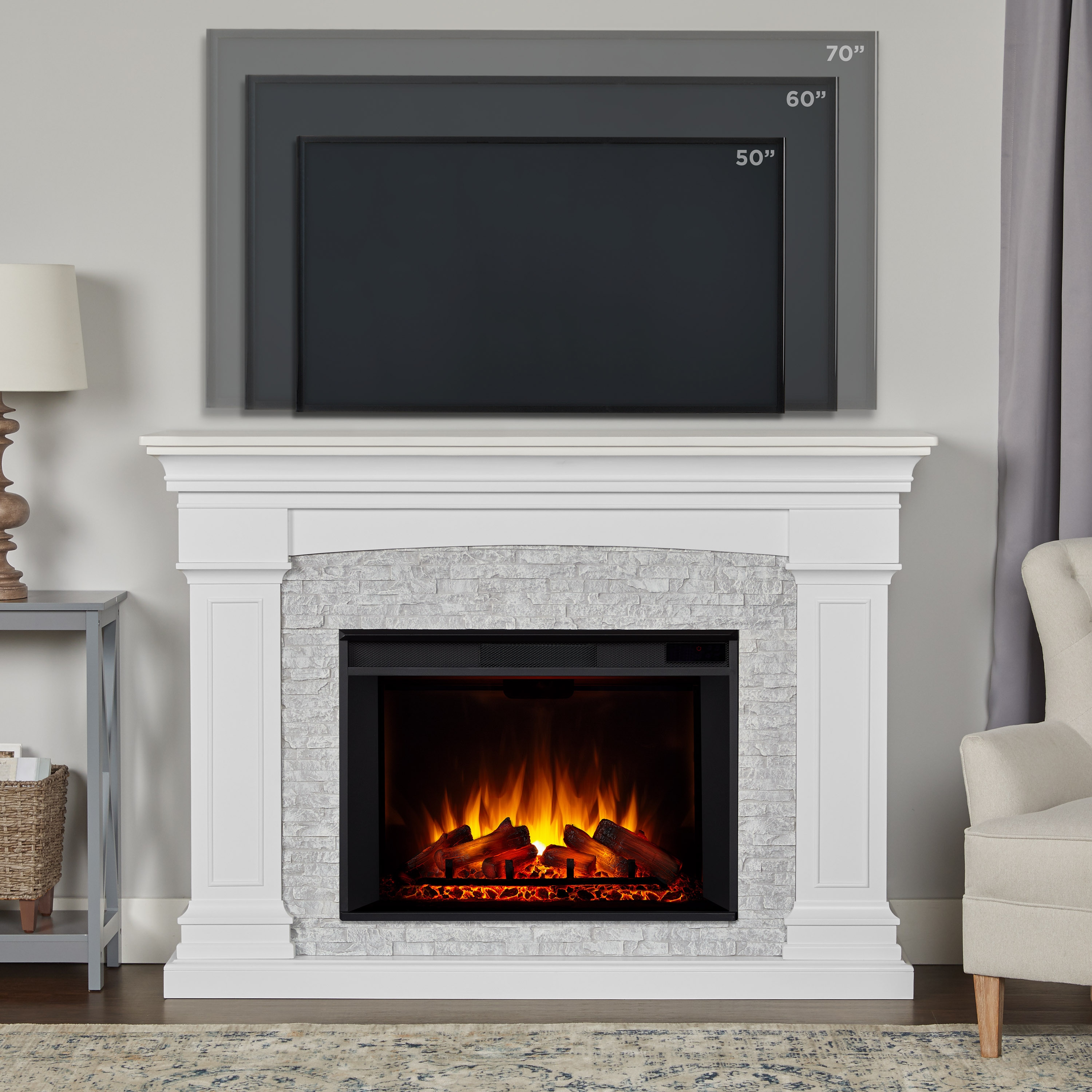 Real Flame 8290E-W Electric-Fireplaces - View #8