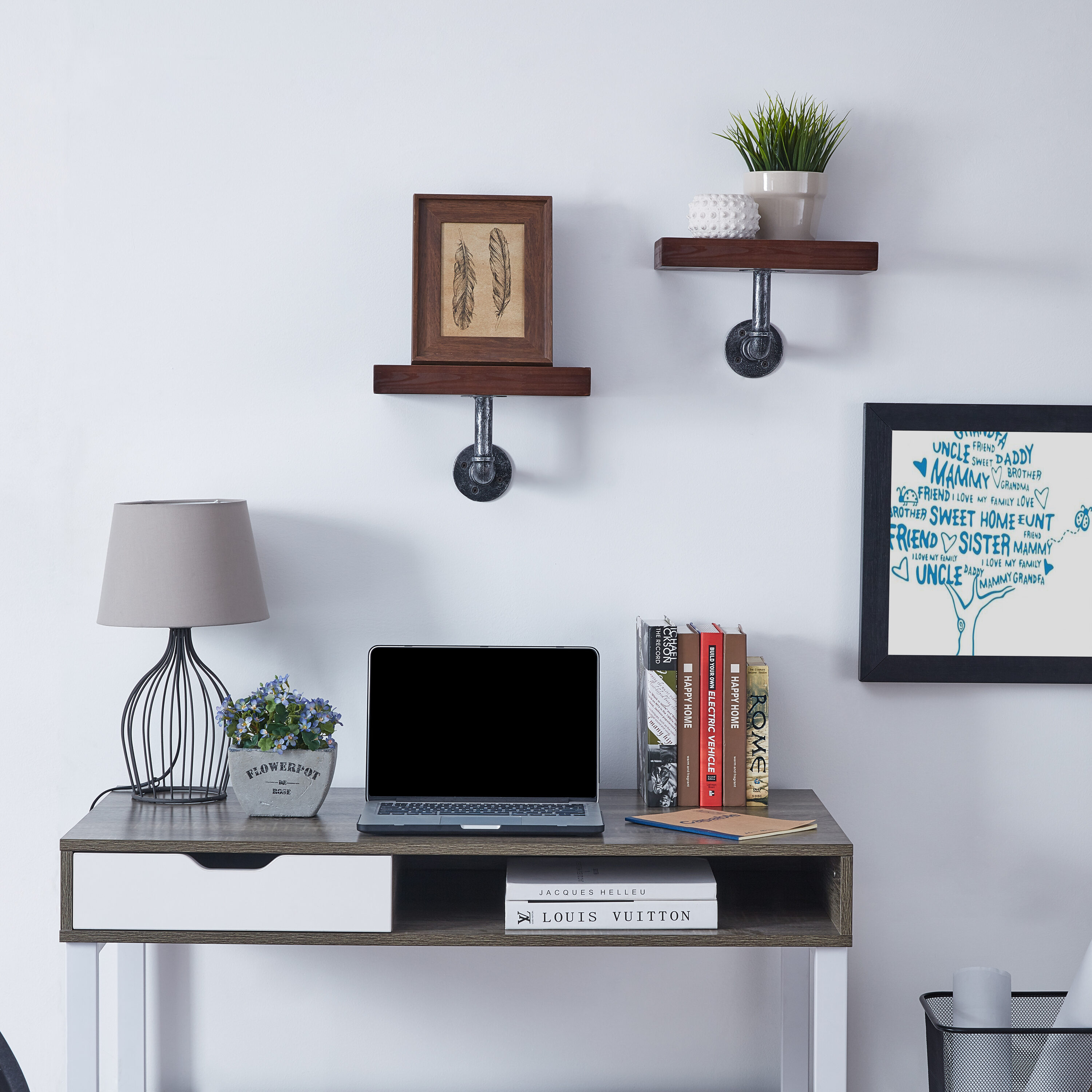 Danya B. GH030UM Wall-Mounted-Shelving - View #4