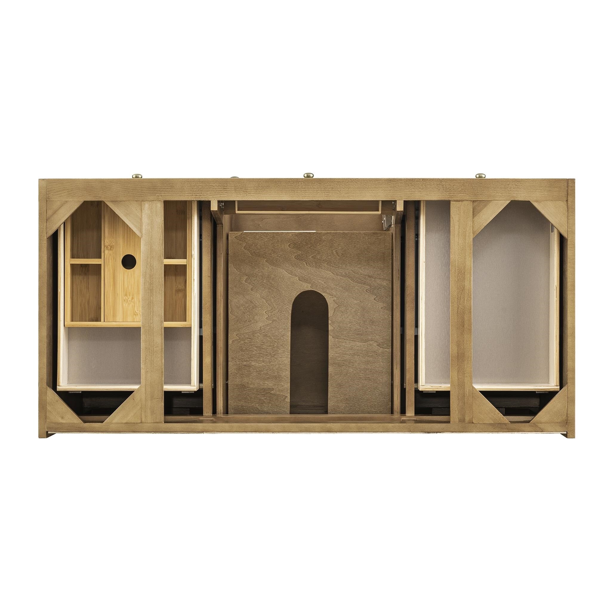 Laurent 48" Light Natural Oak Single Vanity Base