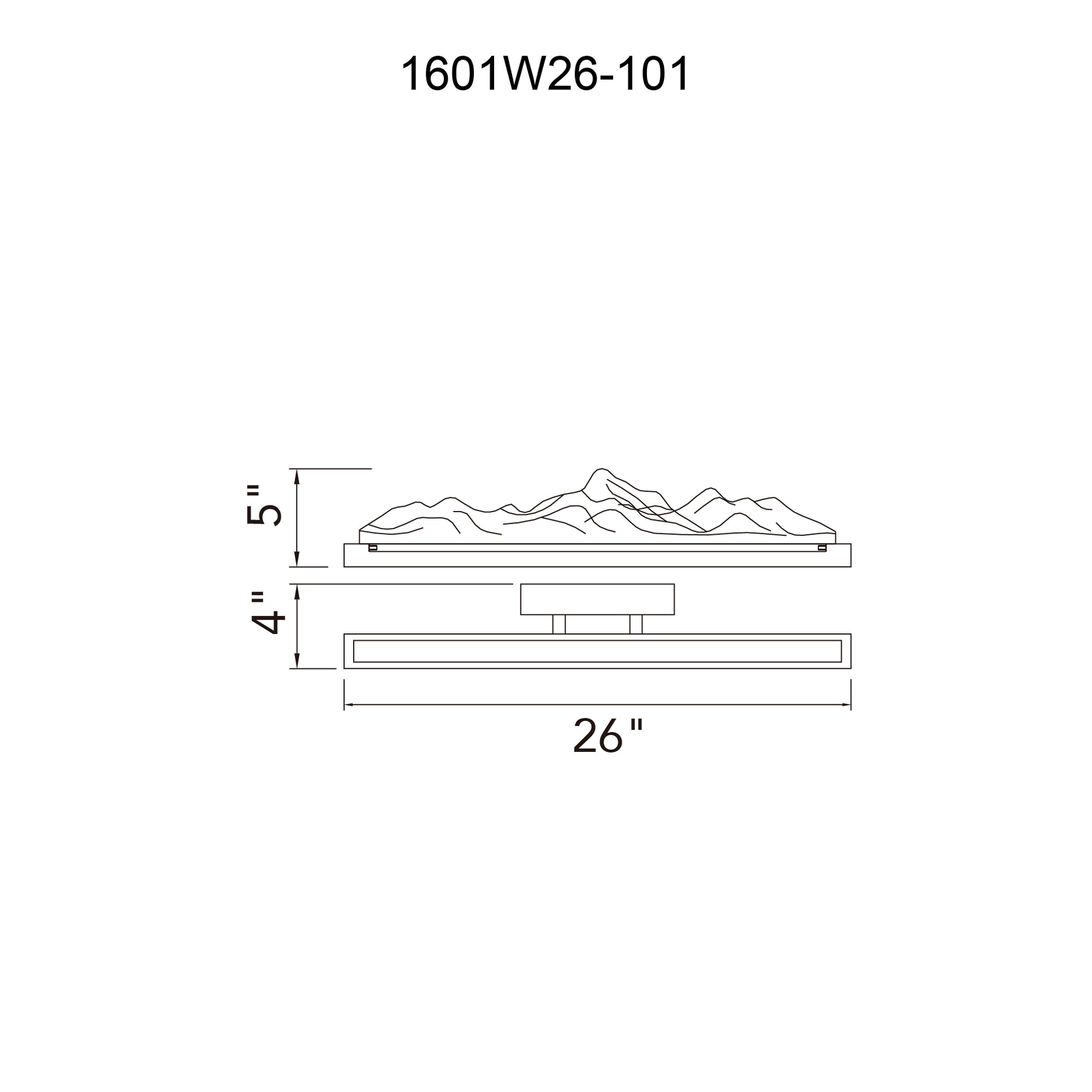 CWI Lighting 1601W26-101 b089995 - View #17