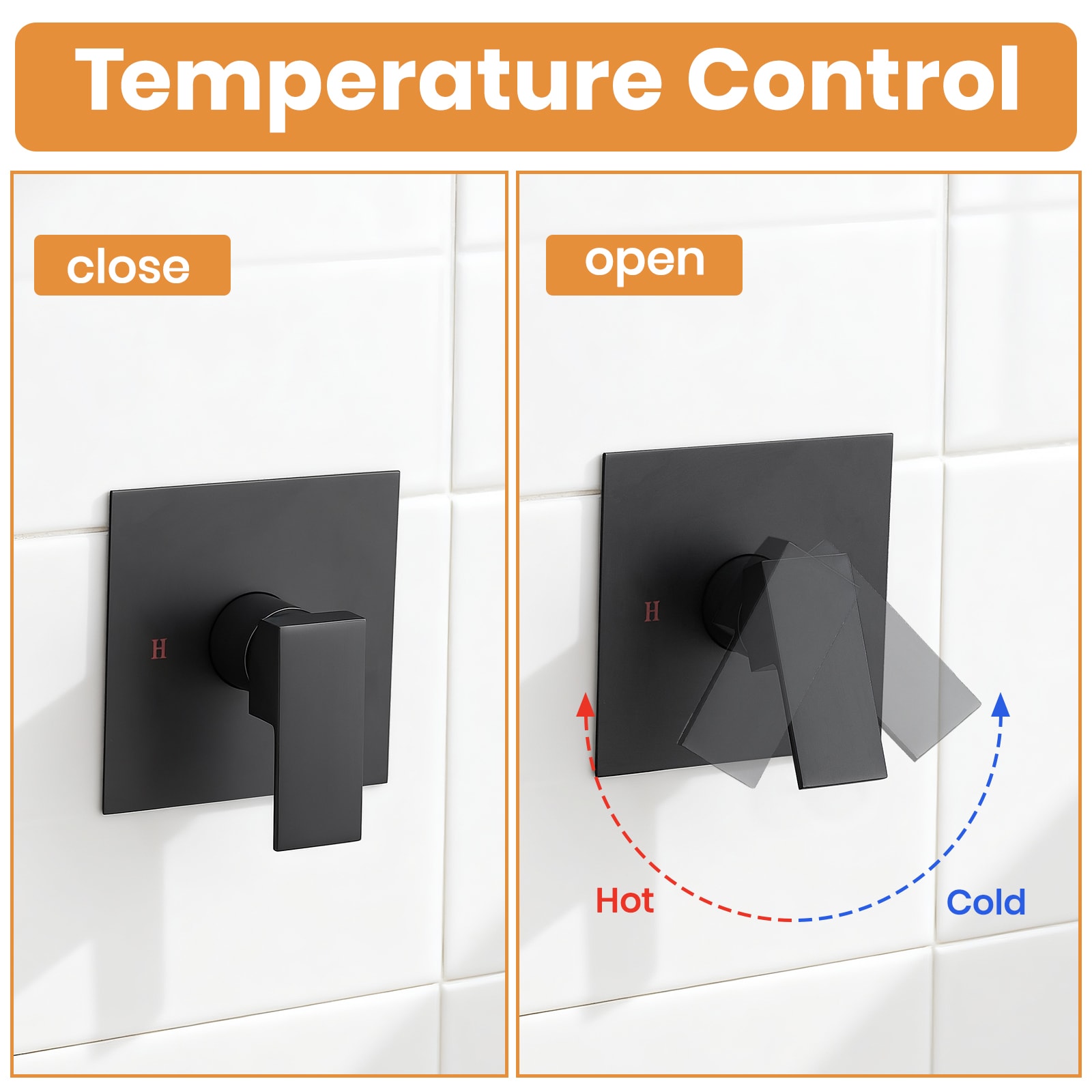 WELLFOR SPA-1527BN Tub-Shower-Faucets - View #6