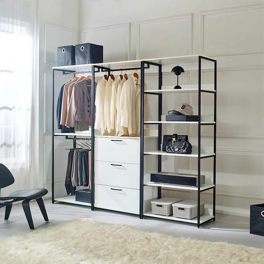 Klair Living FIONA-ACD Wood-Closet-Kits - View #2